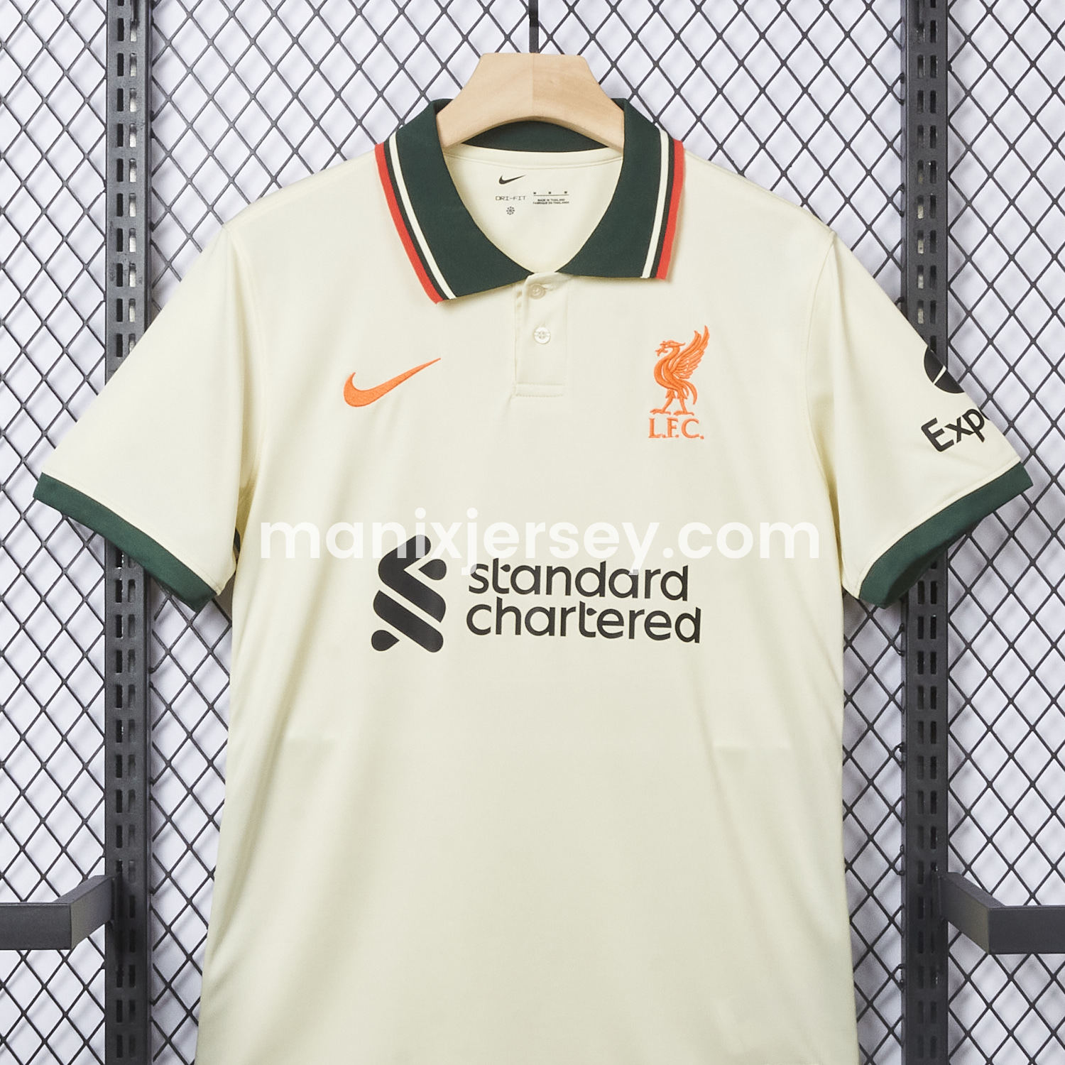 ManixJersey.com | Retro Liver.pool 2021-22 Away Jersey -Customize Name, Number and Patch | Worldwide Shipping