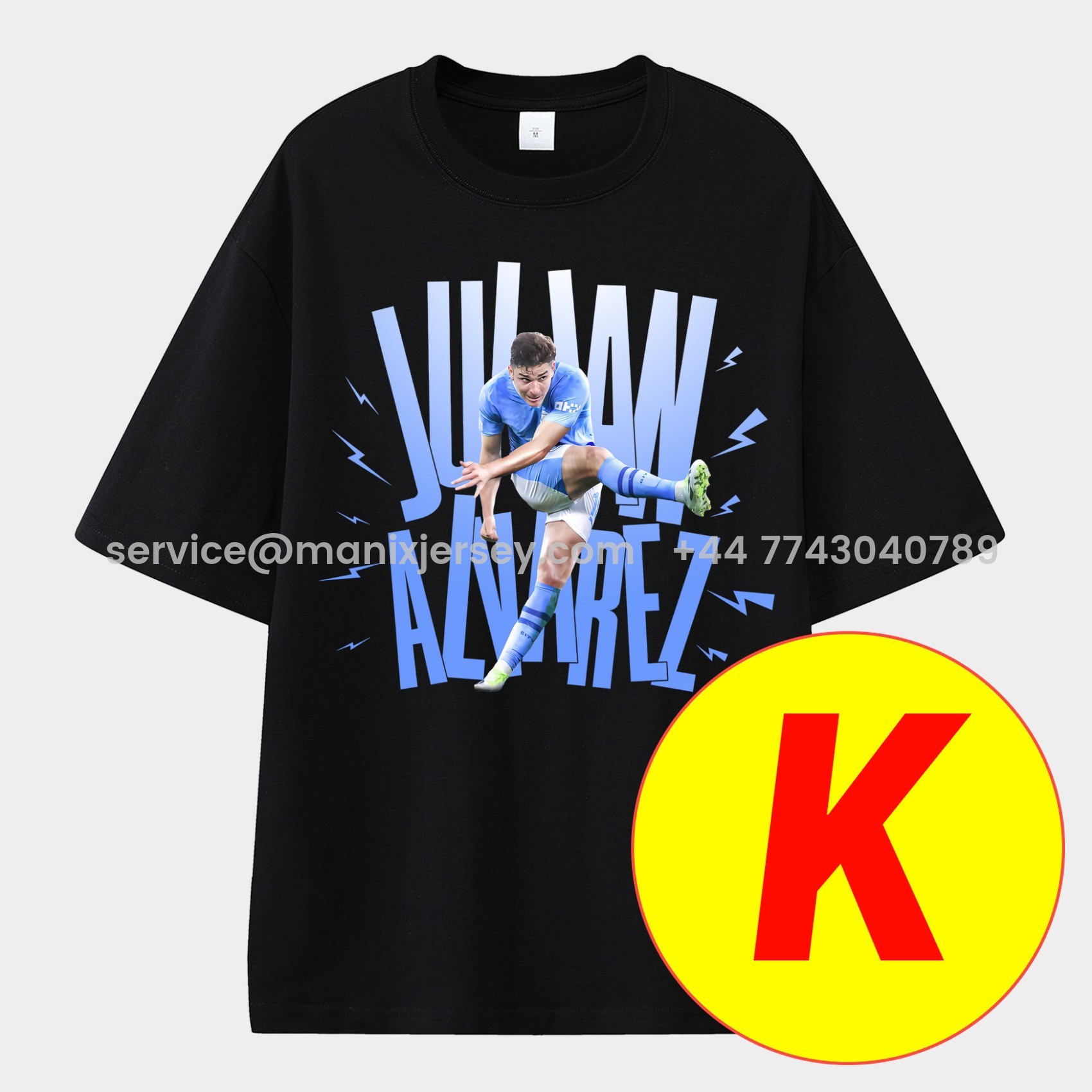 ManixJersey.com | Manchester City Highlights Of The Decade Unisex Pure Cotton T-shirt -Customize Name, Number and Patch | Worldwide Shipping