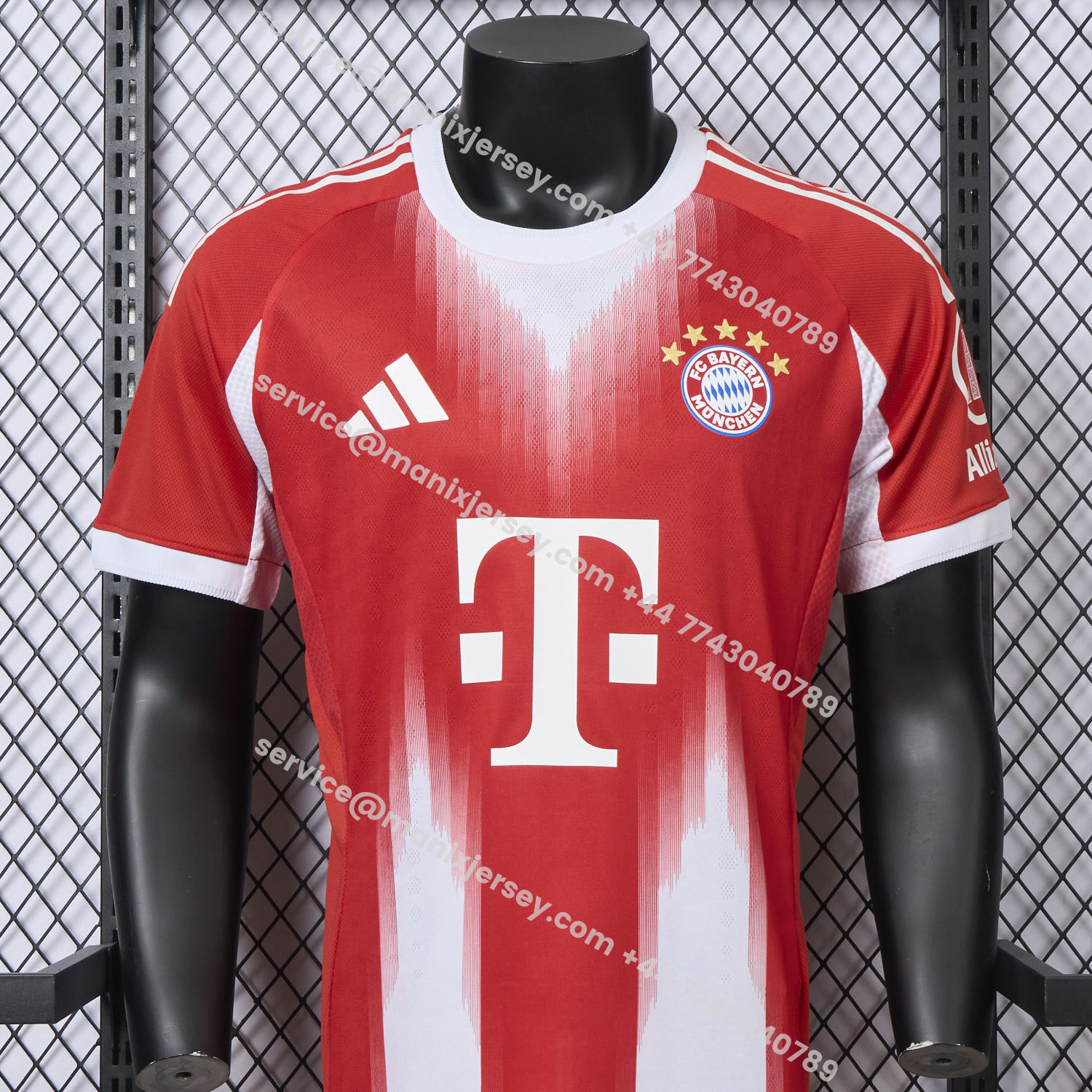 ManixJersey.com | Bayern Munich 25-26 Home Musiala Limited Edition Jersey - Player Version -Customize Name, Number and Patch | Worldwide Shipping