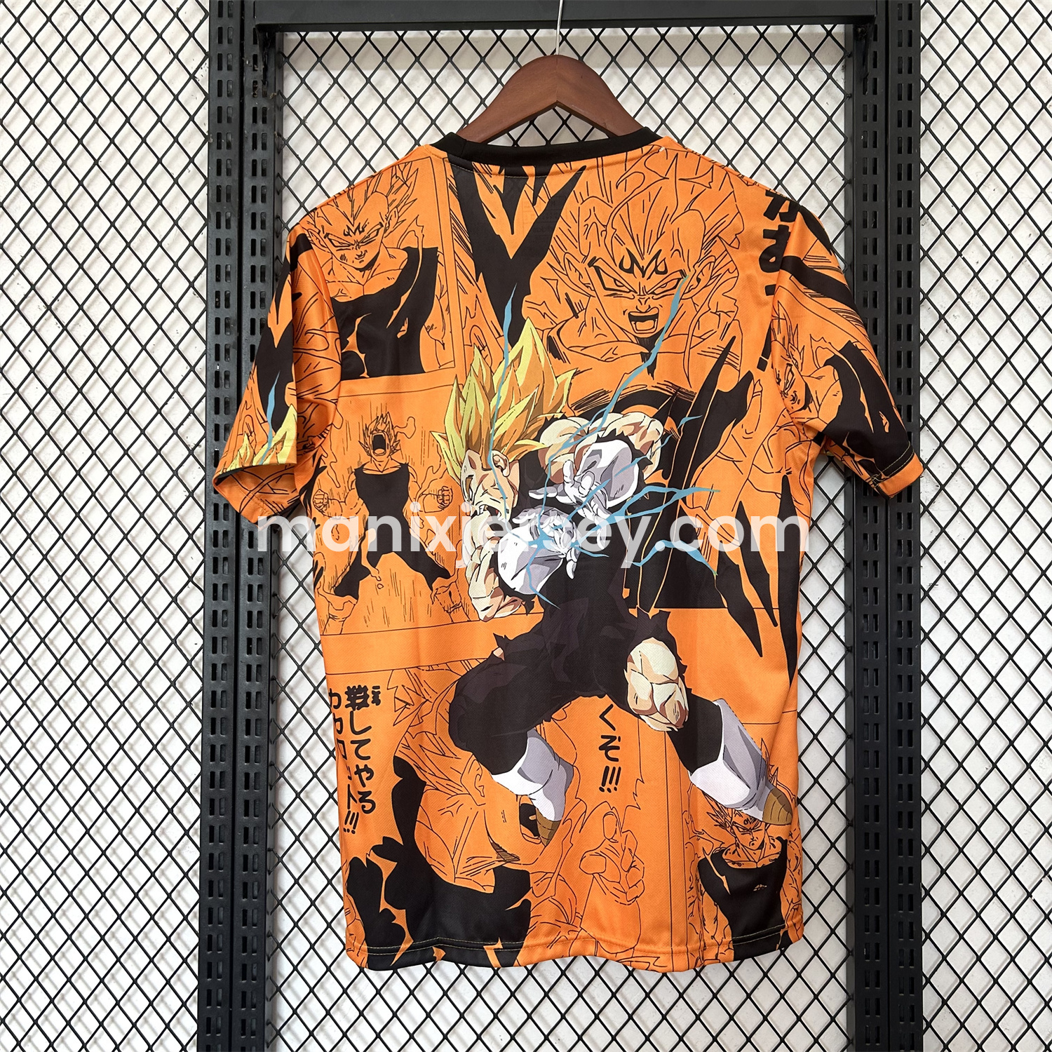 ManixJersey.com | Japan 25-26 Vegeta Orange Special Edition Jersey - Fans Version -Customize Name, Number and Patch | Worldwide Shipping