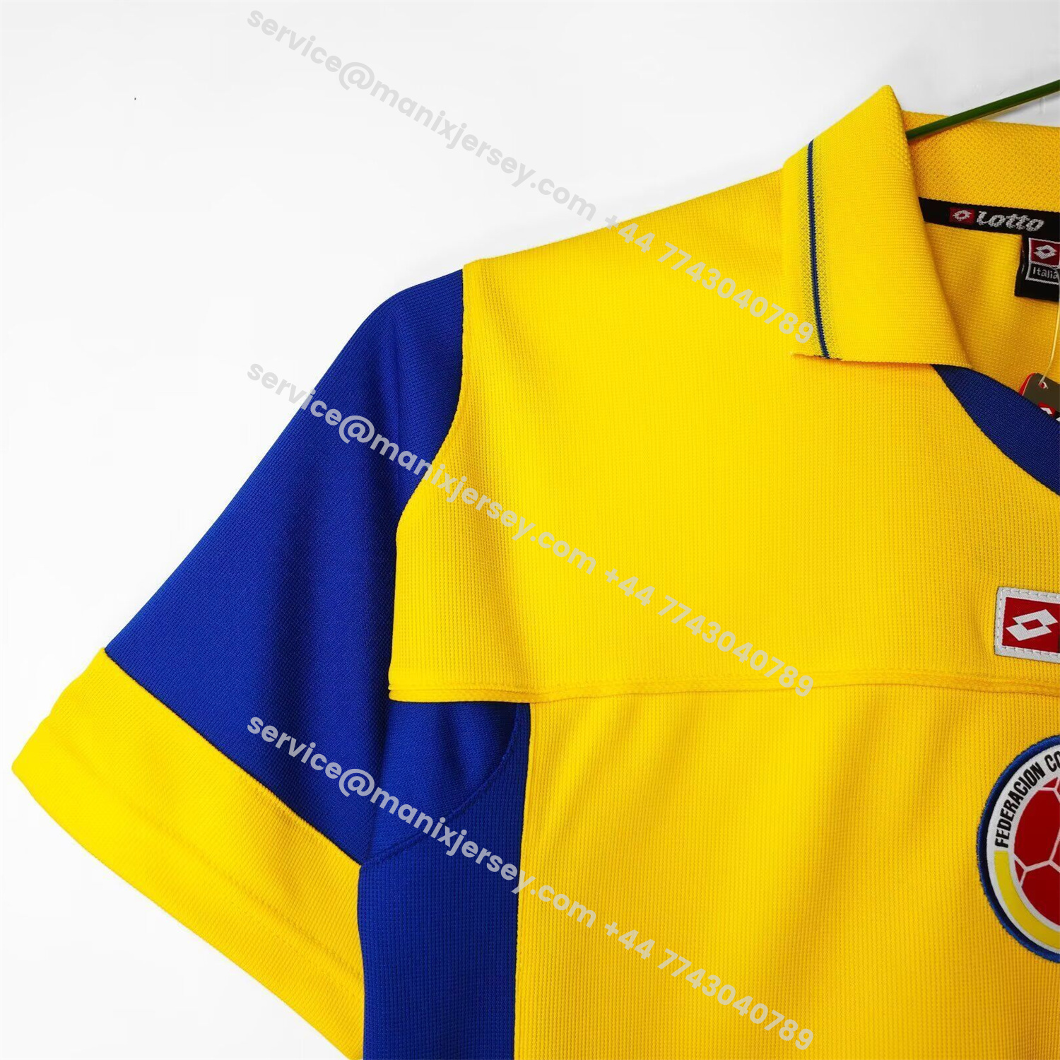 ManixJersey.com | Retro Colombia 2003-05 Home Jersey -Customize Name, Number and Patch | Worldwide Shipping