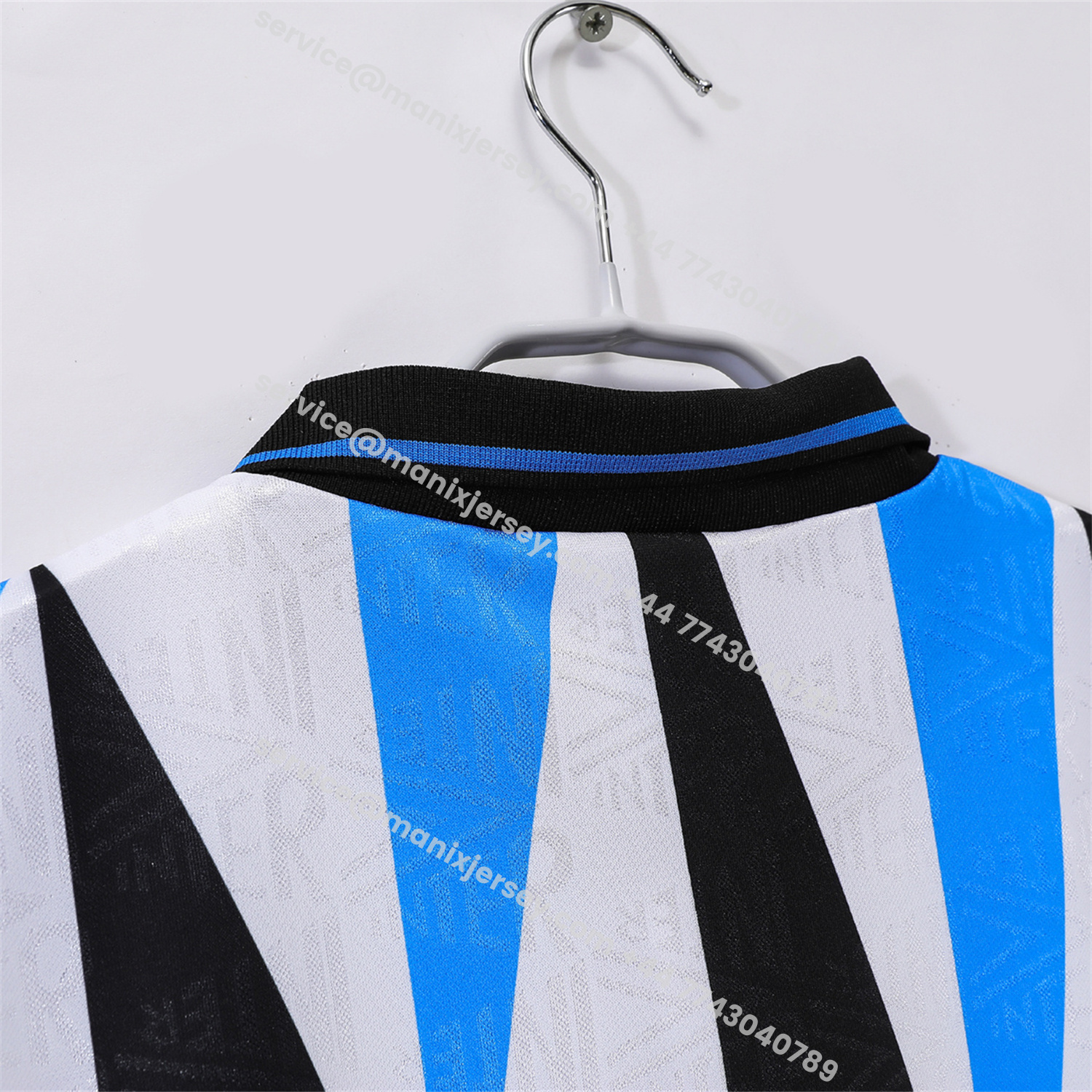 ManixJersey.com | Retro Inter Milan 1992-93 Away Jersey -Customize Name, Number and Patch | Worldwide Shipping