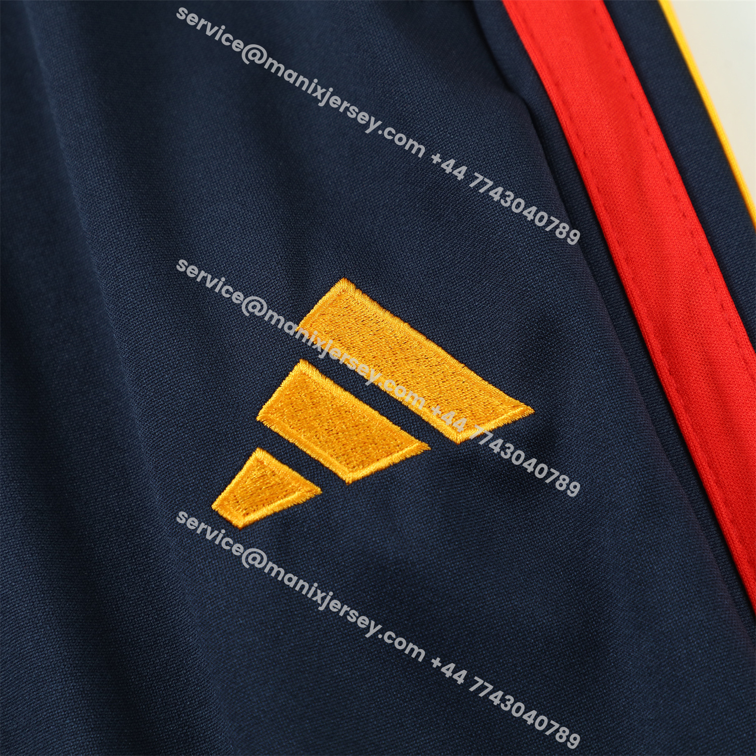 ManixJersey.com | Spain 2026 Long Sleeve Training Set - Light Blue Top & Pants -Customize Name, Number and Patch | Worldwide Shipping