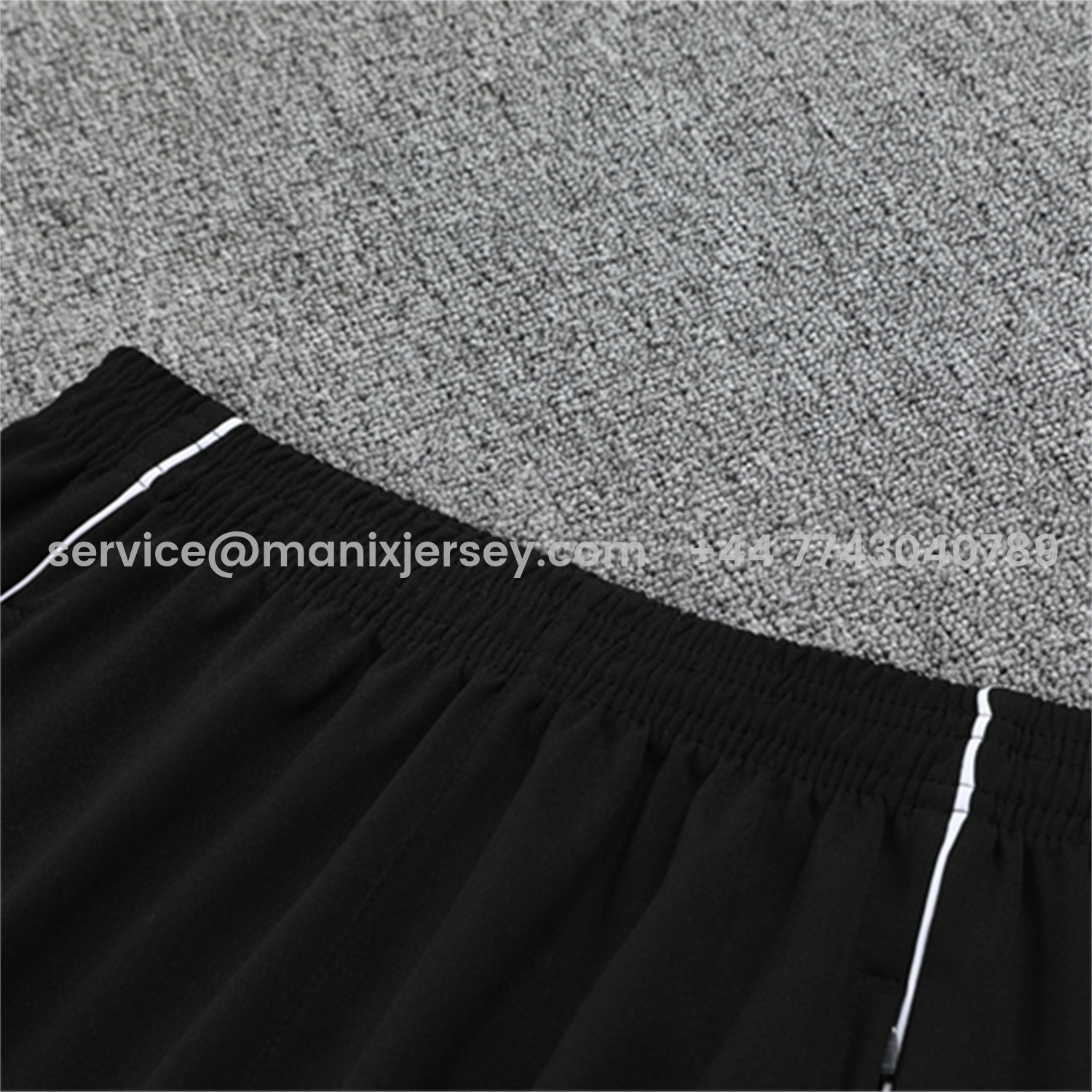 ManixJersey.com | Germany 25-26 Long Sleeve Training Set - White Top and Black Pants -Customize Name, Number and Patch | Worldwide Shipping