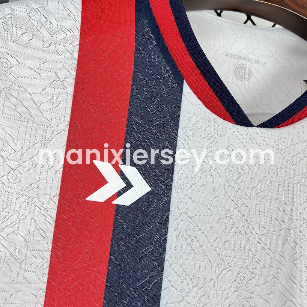 ManixJersey.com | San Lorenzo 25-26 Away Unsponsored Jersey - Fans Version -Customize Name, Number and Patch | Worldwide Shipping