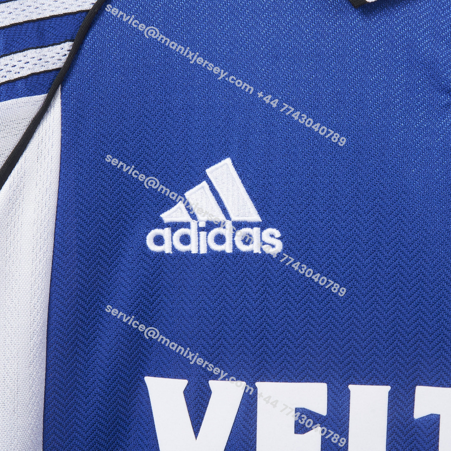 ManixJersey.com | Retro Schalke 04 1998-00 Home Jersey -Customize Name, Number and Patch | Worldwide Shipping