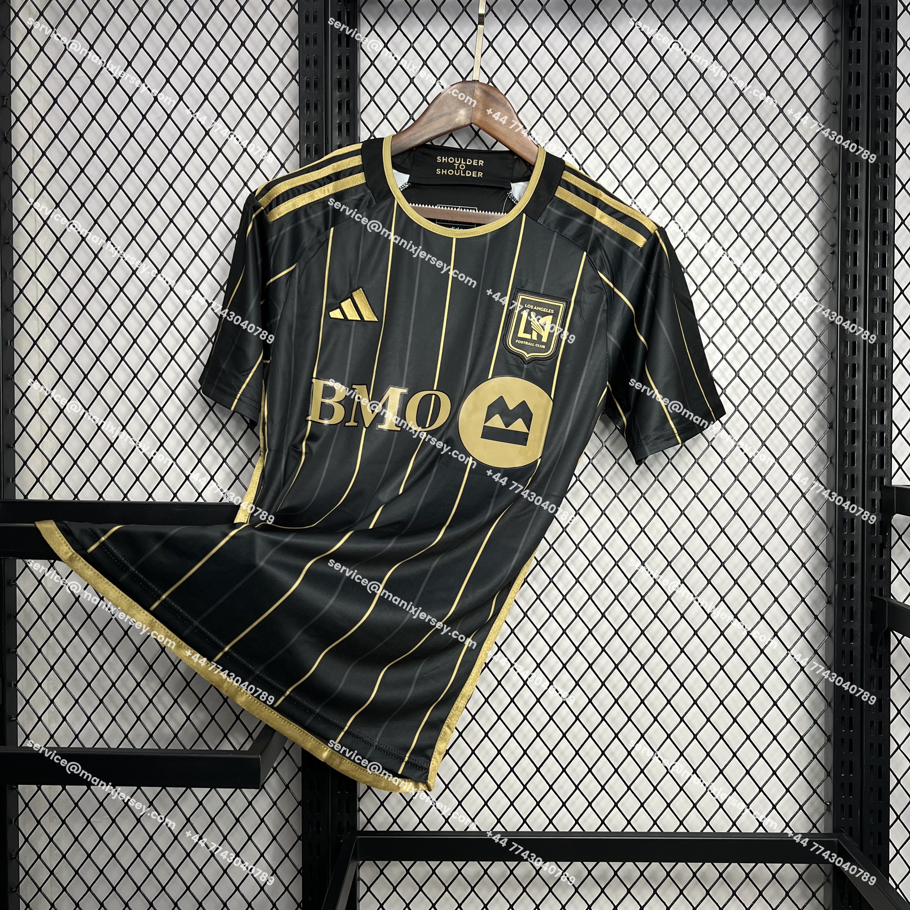 ManixJersey.com | Los Angeles FC 2025 Home Jersey - Fans Version -Customize Name, Number and Patch | Worldwide Shipping