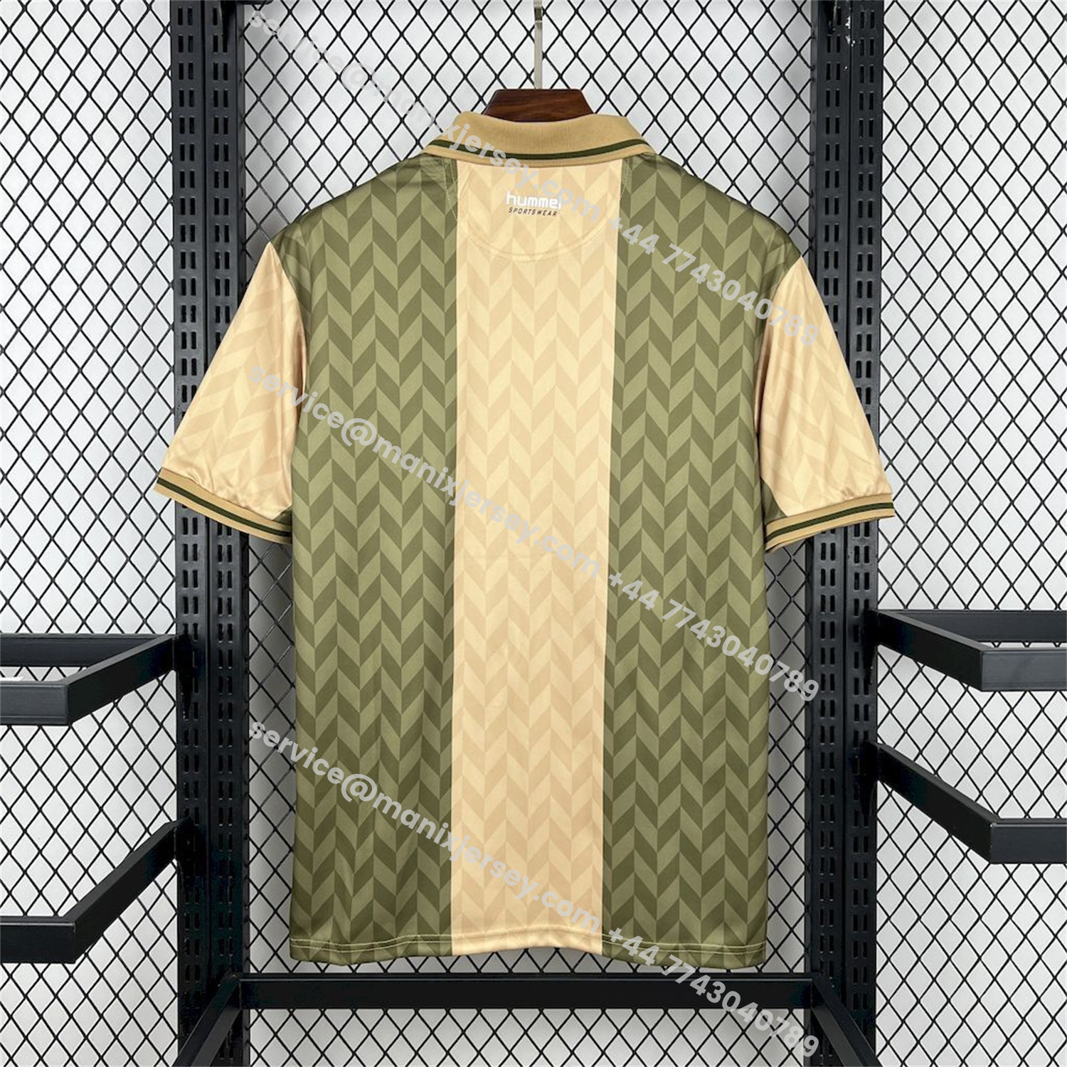 ManixJersey.com | Real Betis 25-26 Khaki Training Jersey - Fans Version -Customize Name, Number and Patch | Worldwide Shipping