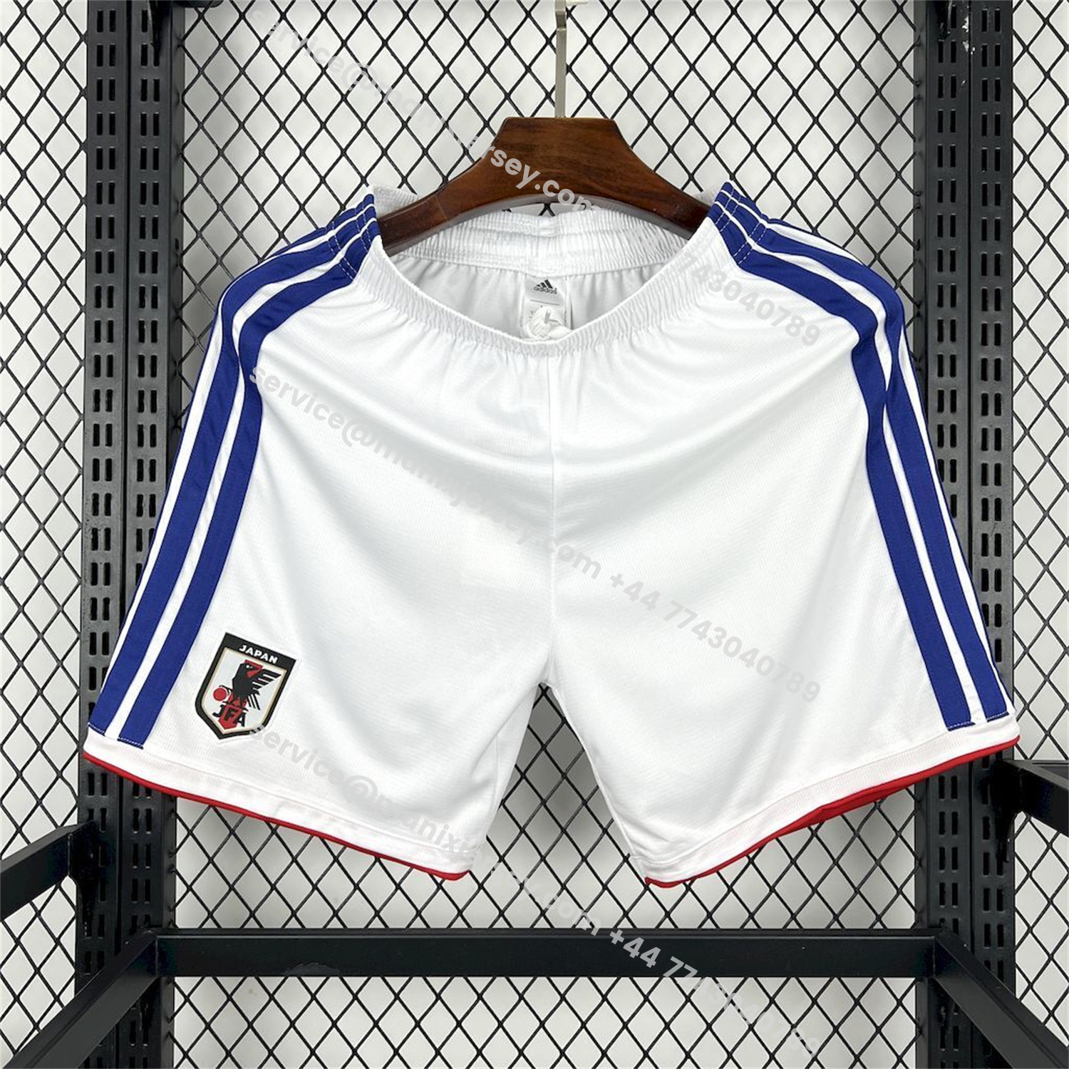 ManixJersey.com | Japan 2026 Home White Shorts - Fans Version -Customize Name, Number and Patch | Worldwide Shipping