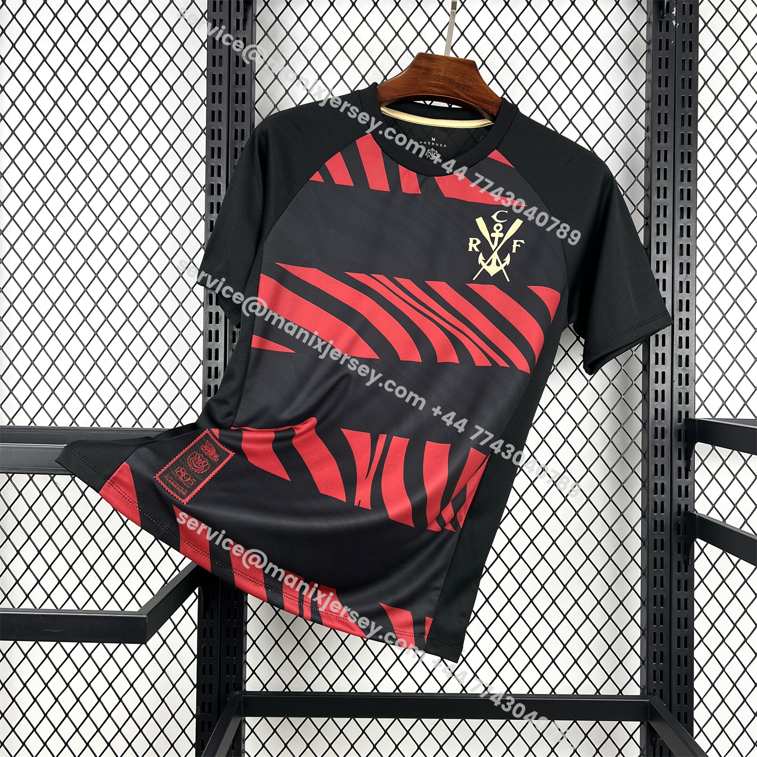 ManixJersey.com | Flamengo 25-26 Red And Black Special Jersey - Fans Version -Customize Name, Number and Patch | Worldwide Shipping