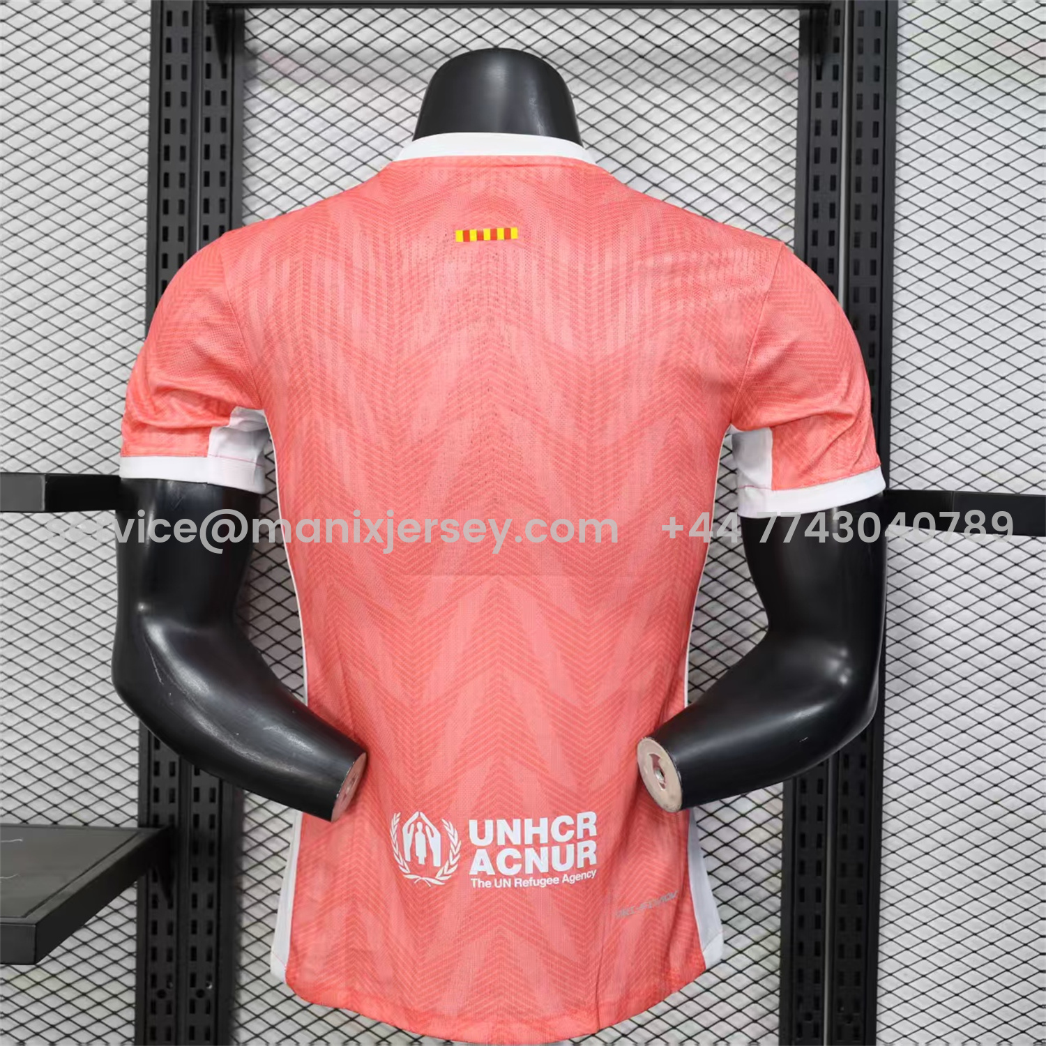 ManixJersey.com | Barcelona 25-26 Pink & White Special Jersey - Player Version -Customize Name, Number and Patch | Worldwide Shipping