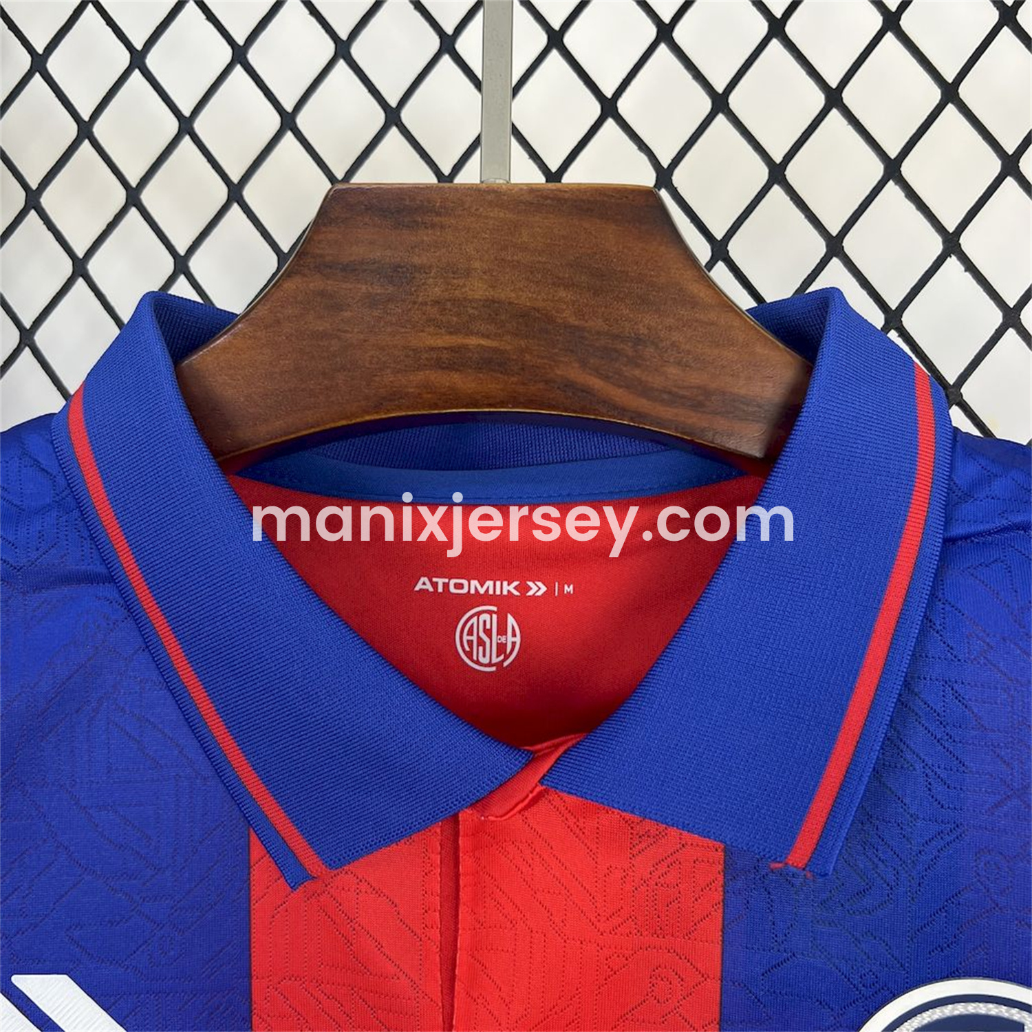 ManixJersey.com | San Lorenzo 25-26 Home Unsponsored Jersey - Fans Version -Customize Name, Number and Patch | Worldwide Shipping