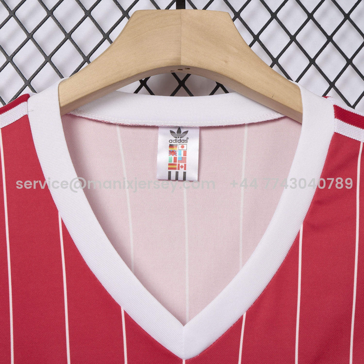 ManixJersey.com | Retro Hamburger SV 1984 Away Jersey -Customize Name, Number and Patch | Worldwide Shipping