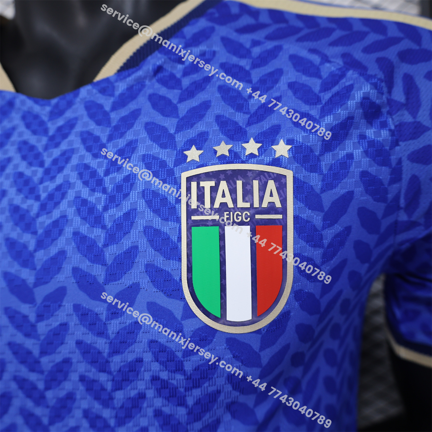 ManixJersey.com | Italy 25-26 Home (Informal-release Version) Jersey - Player Version -Customize Name, Number and Patch | Worldwide Shipping