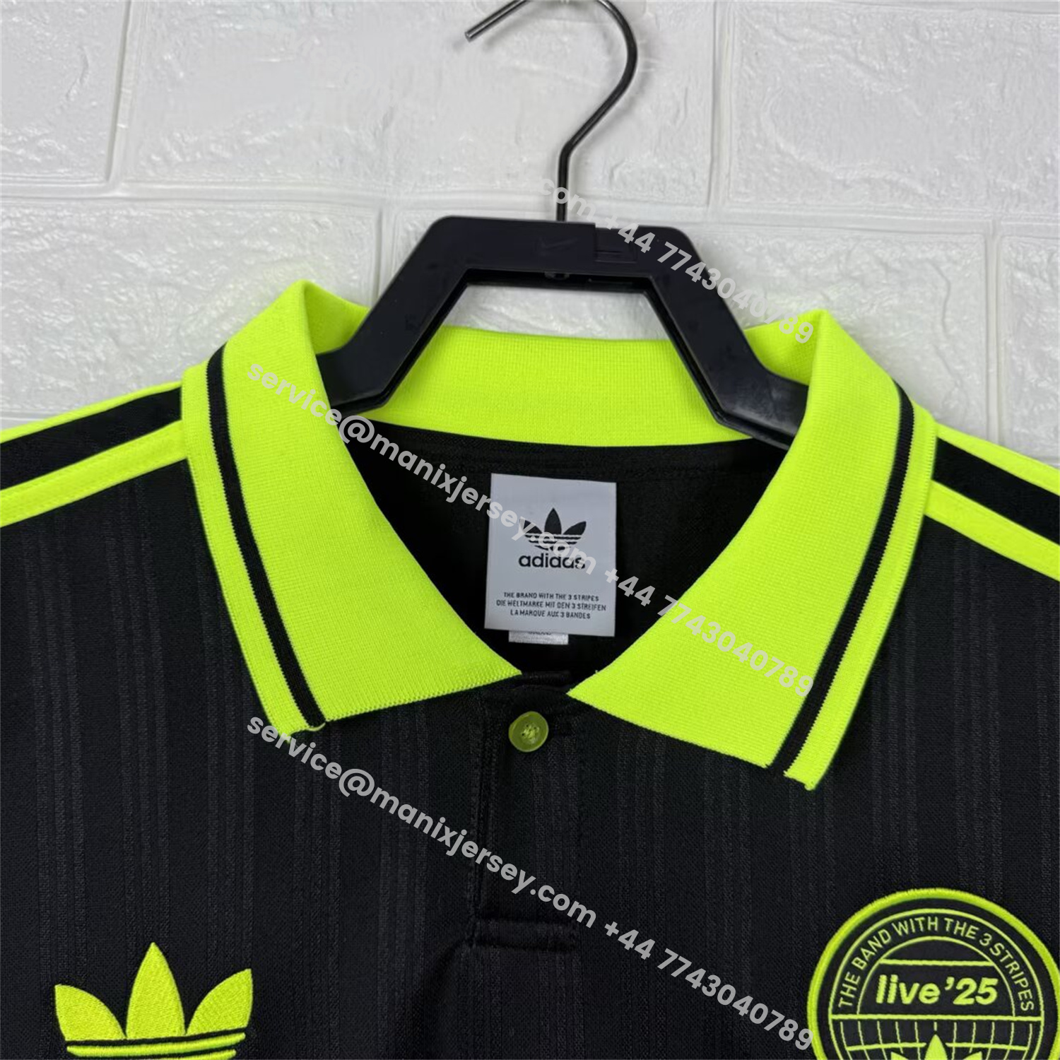 ManixJersey.com | Bohemian 25-26 Oasis Originals Tour Black And Green Jersey - Fans Version -Customize Name, Number and Patch | Worldwide Shipping