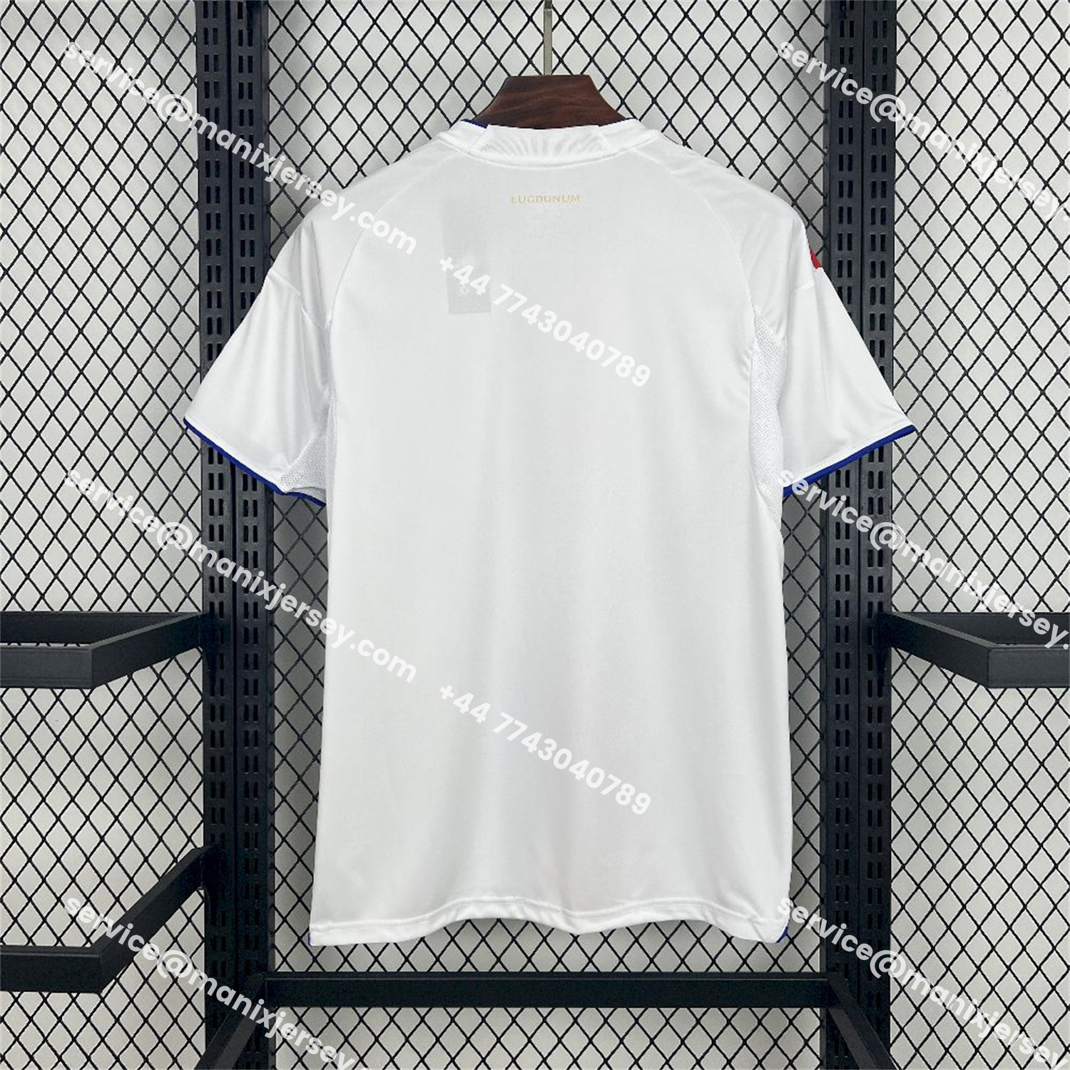 ManixJersey.com | Lyon 25-26 Home Jersey - Fans Version -Customize Name, Number and Patch | Worldwide Shipping