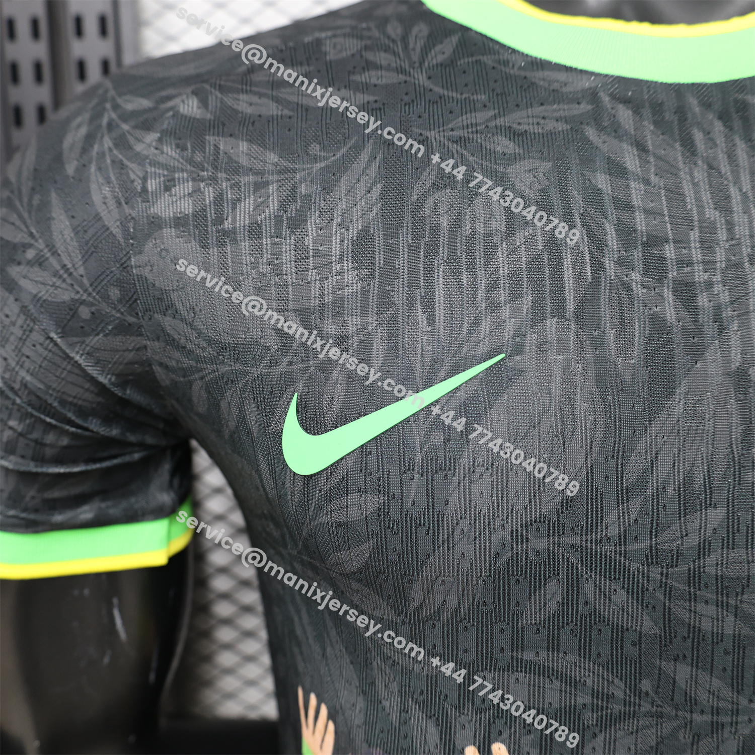 Brazil 2026 Black With Green Trim Brazilian Football Players Special Edition Jersey - Player Version:football jersey mysite: unitedjerseyfootball 邓江浪:football