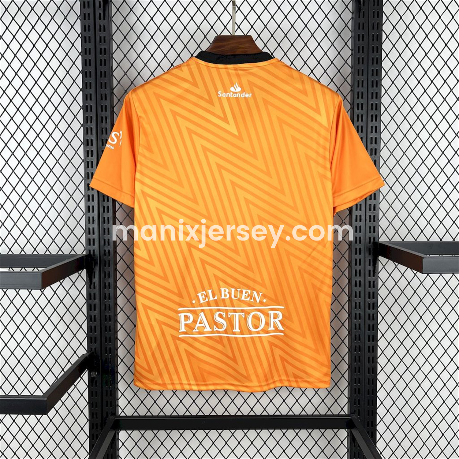 ManixJersey.com | Racing de Santander 24-25 Orange Goalkeeper Jersey - Fans Version -Customize Name, Number and Patch | Worldwide Shipping