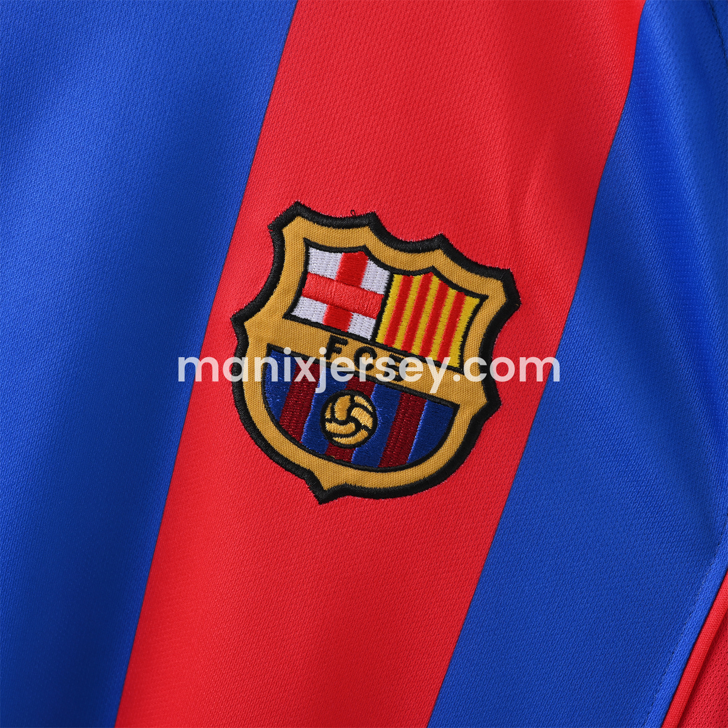 ManixJersey.com | Retro Barcelona 04-05 Home Jersey -Customize Name, Number and Patch | Worldwide Shipping