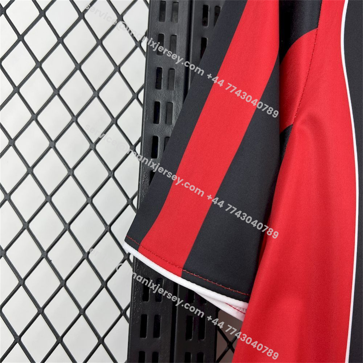 ManixJersey.com | Nike 2026 T90 Black And Red Special Jersey -Customize Name, Number and Patch | Worldwide Shipping
