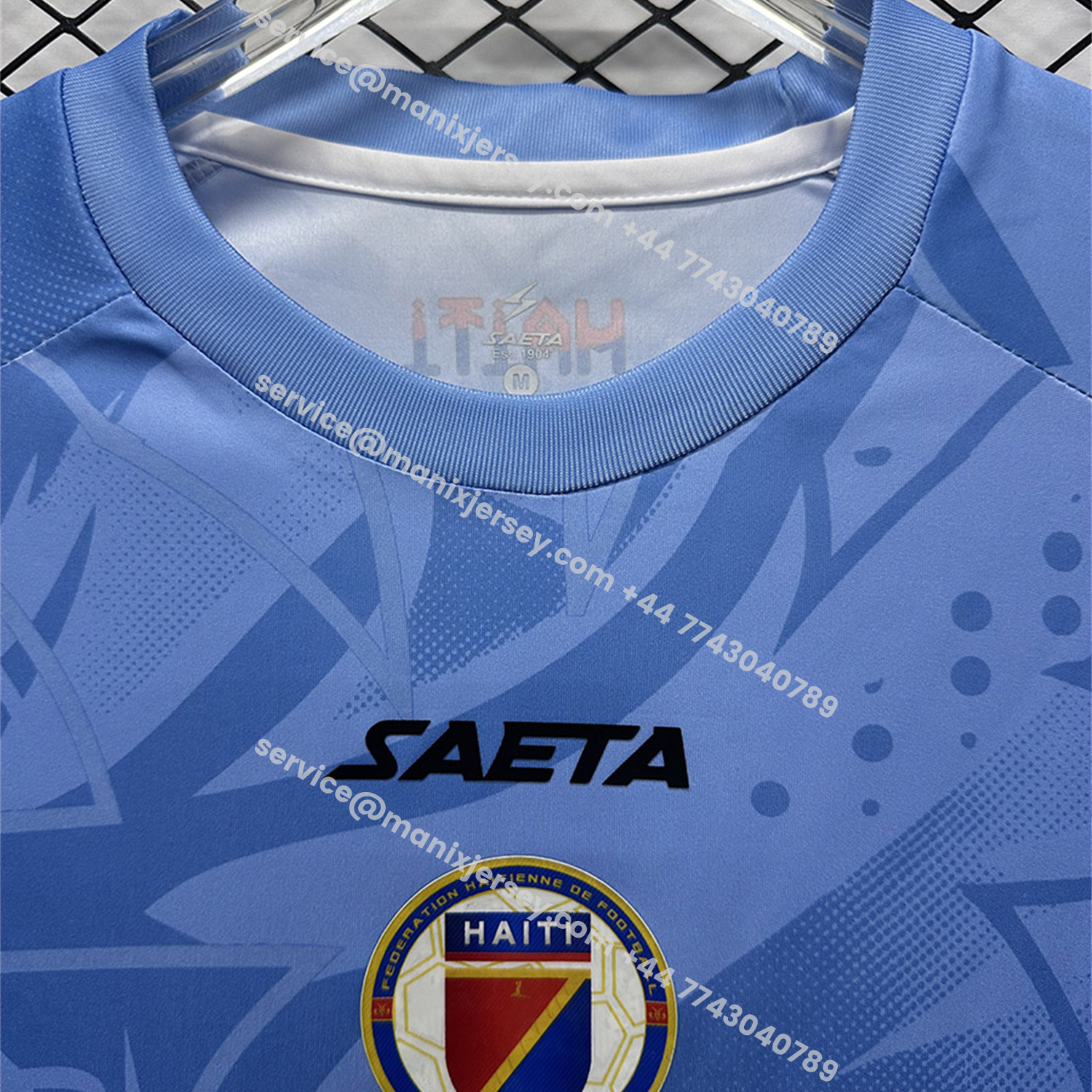 Haiti 26-27 Blue Goalkeeper Jersey - Fans Version:football jersey mysite: unitedjerseyfootball 邓江浪:football