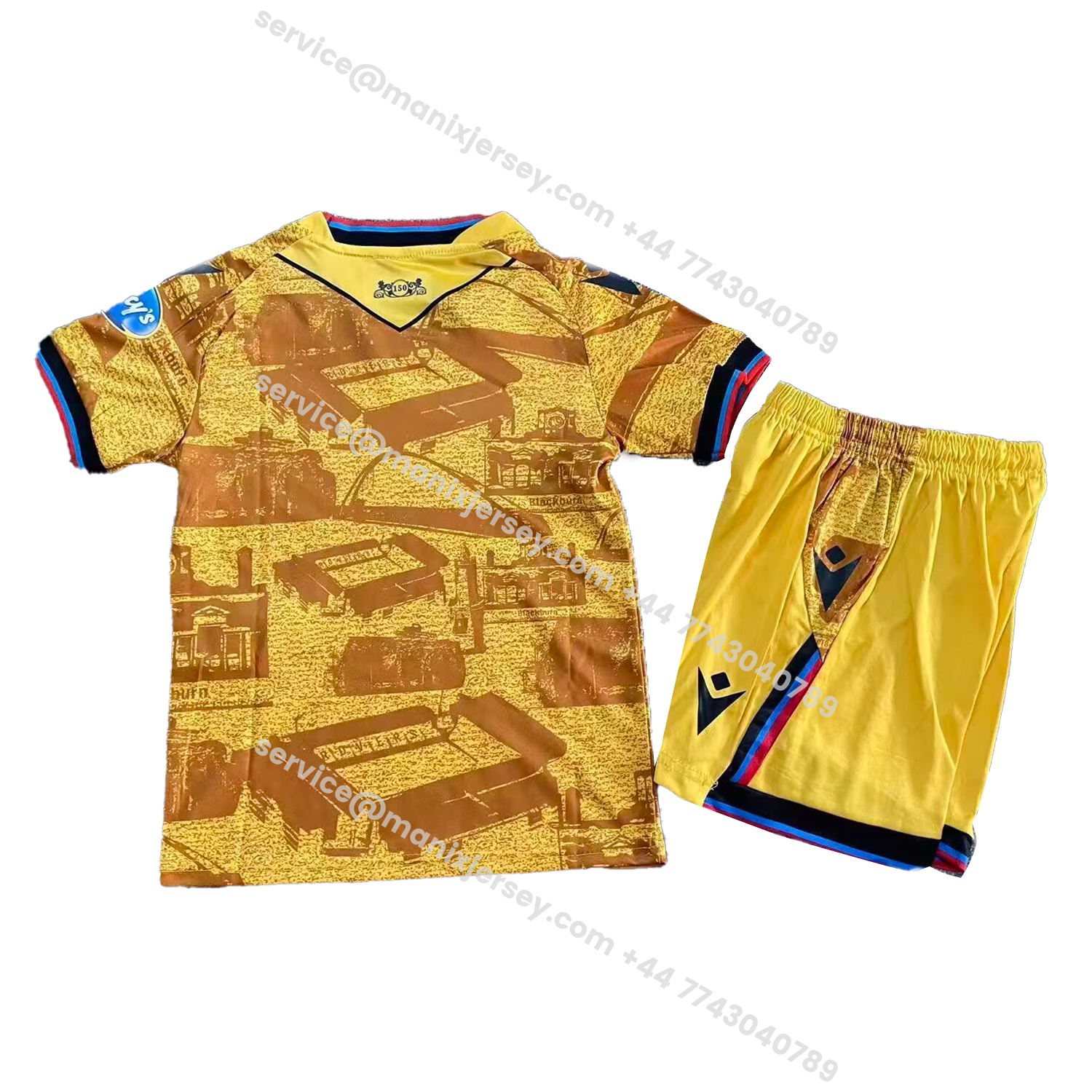 ManixJersey.com | Blackburn 25-26 Third Kids Kit -Customize Name, Number and Patch | Worldwide Shipping
