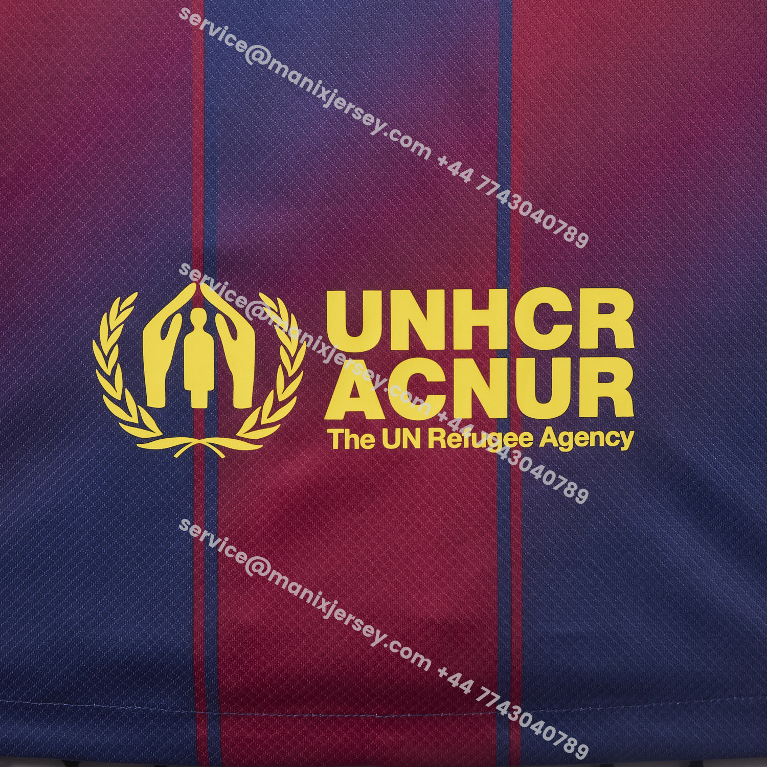 ManixJersey.com | Barcelona 25-26 Ed Sheeran Home Special Jersey - Fans Version -Customize Name, Number and Patch | Worldwide Shipping