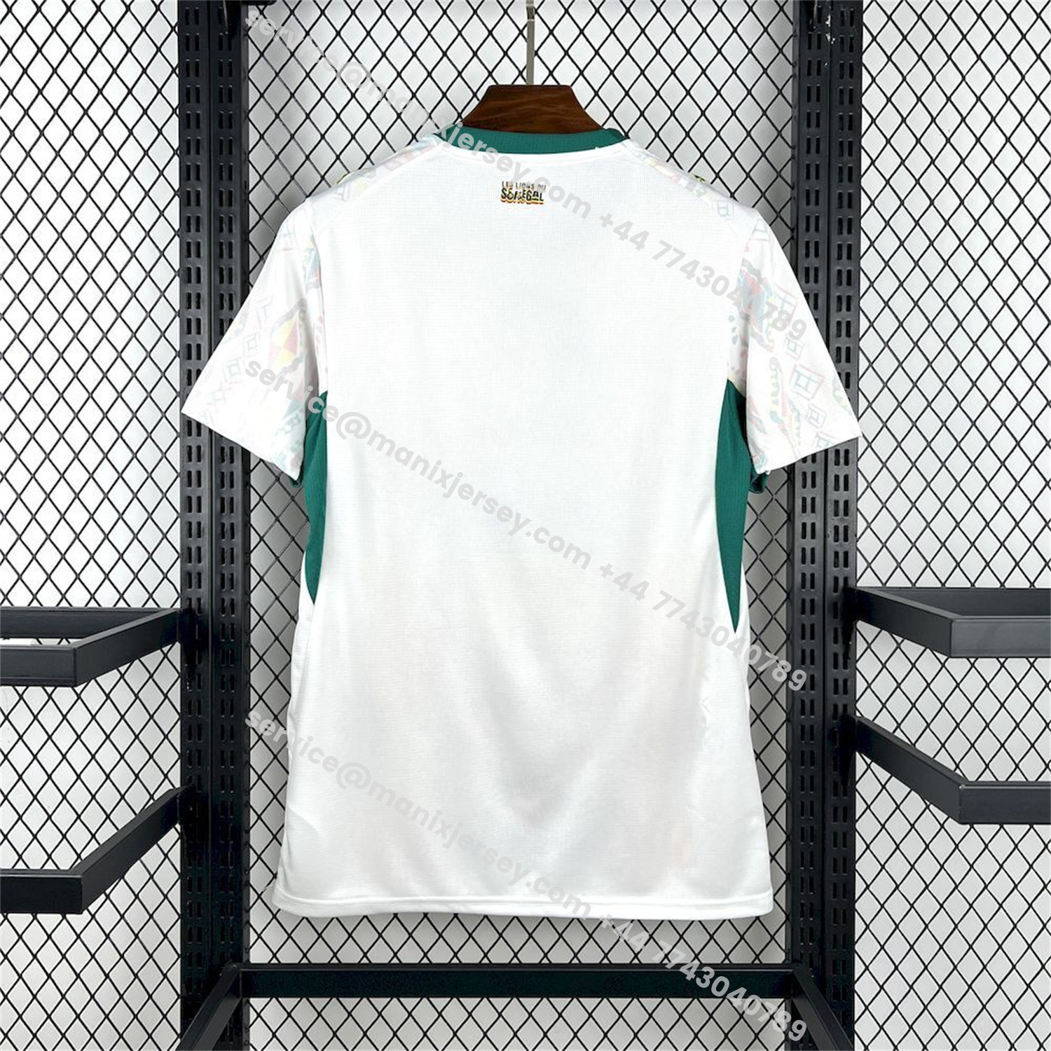 ManixJersey.com | Senegal 2026 Home White Jersey - Fans Version -Customize Name, Number and Patch | Worldwide Shipping