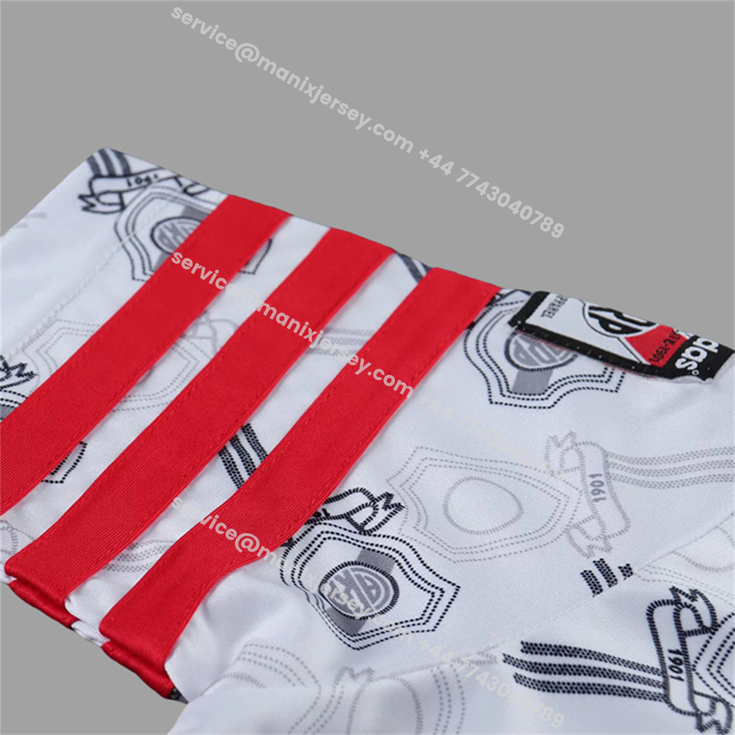 ManixJersey.com | Retro River Plate 1996-97 Home Kids Kit -Customize Name, Number and Patch | Worldwide Shipping