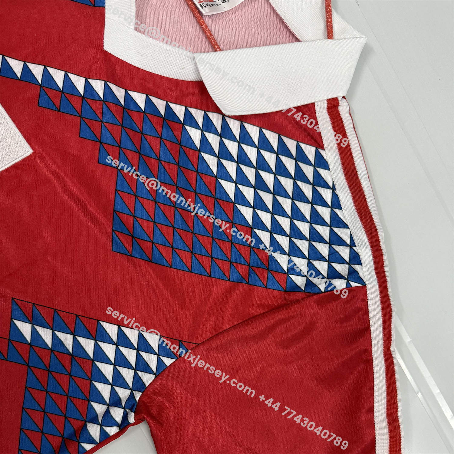 ManixJersey.com | Retro Slovakia 1990 Home Jersey -Customize Name, Number and Patch | Worldwide Shipping