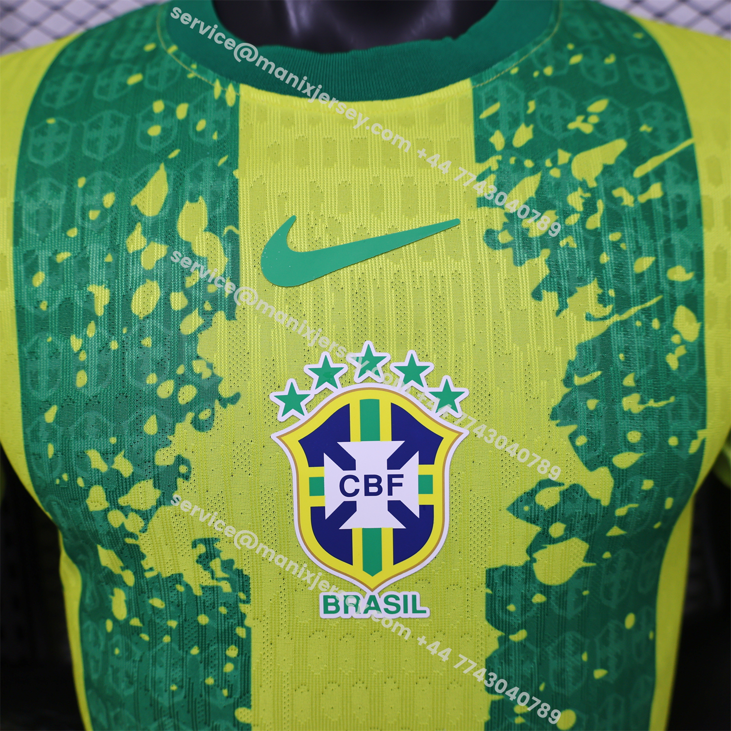 Brazil 2026 Yellow And Green Special Jersey - Player Version:football jersey mysite: unitedjerseyfootball 邓江浪:football