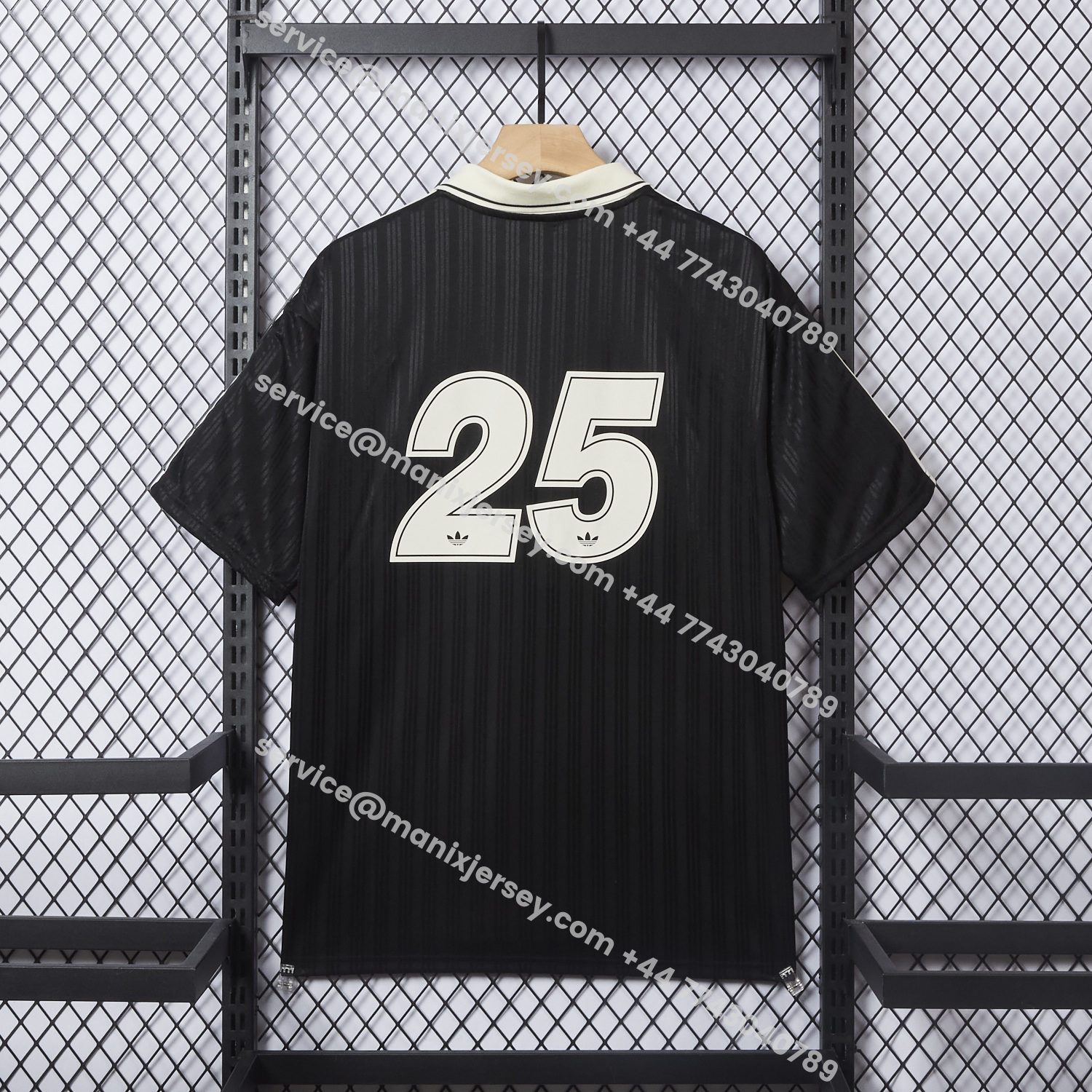 ManixJersey.com | Bohemian 25-26 Oasis Originals Tour Black Jersey With Number 25 - Fans Version -Customize Name, Number and Patch | Worldwide Shipping
