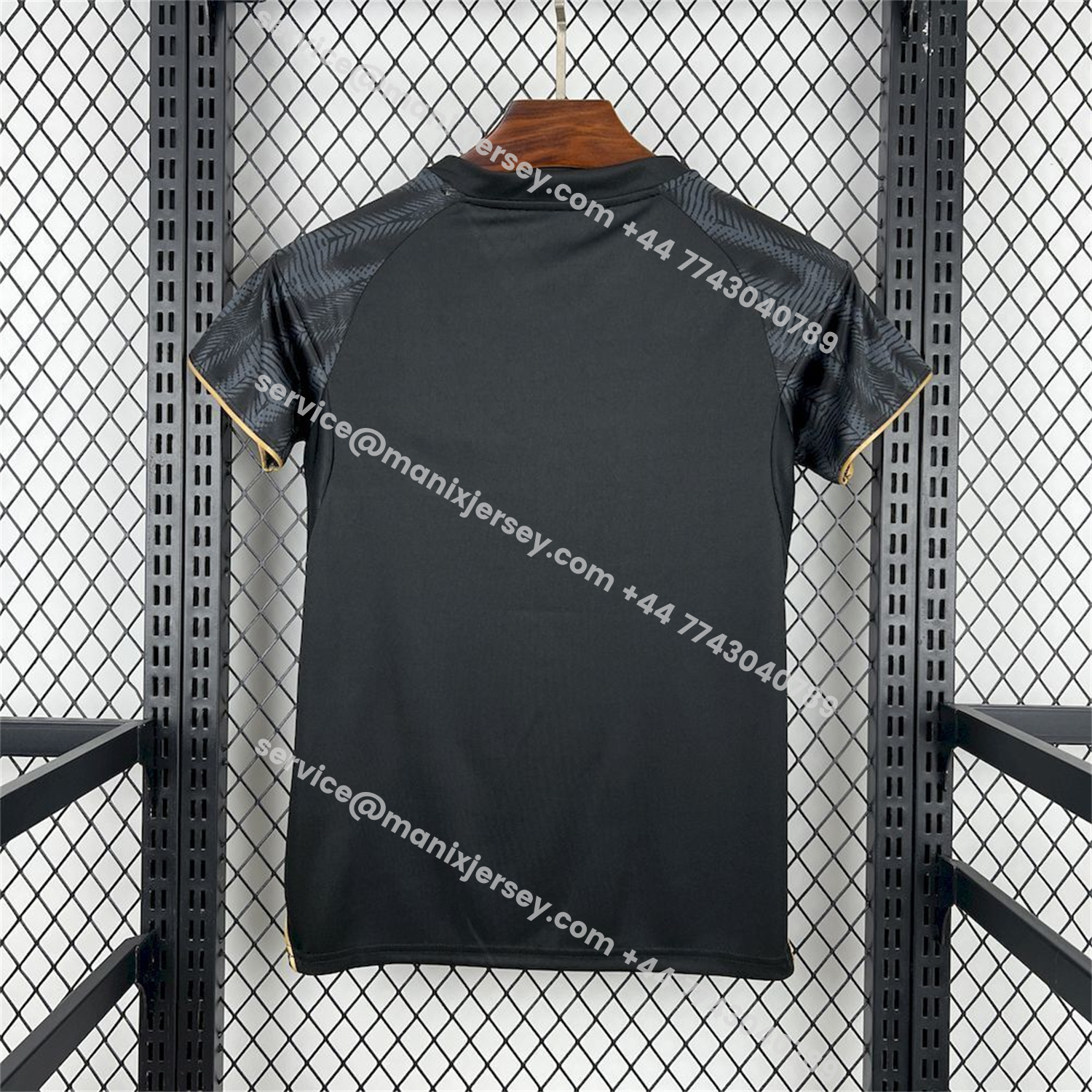 ManixJersey.com | Women's Atletico Mineiro 25-26 Third Black And Gold Unsponsored Jersey -Customize Name, Number and Patch | Worldwide Shipping