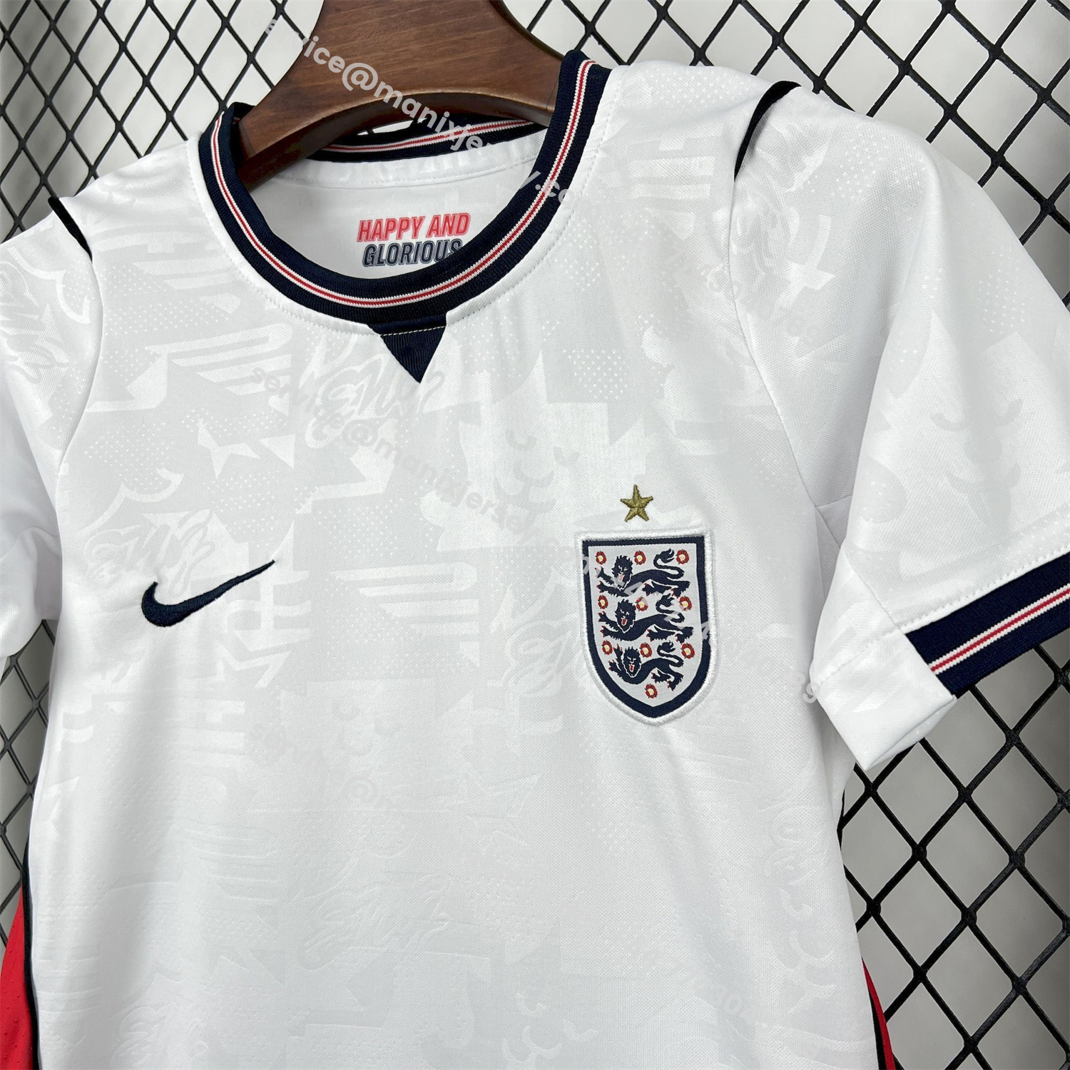 ManixJersey.com | England 2026 Home White Kids Kit -Customize Name, Number and Patch | Worldwide Shipping