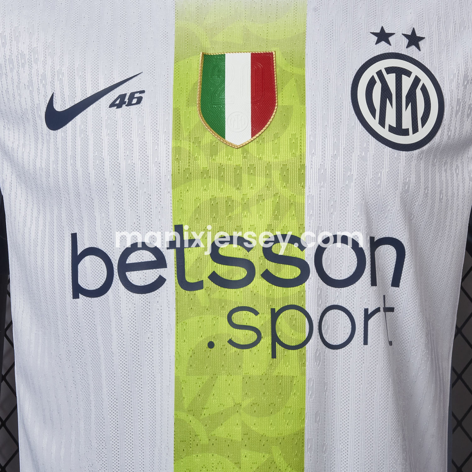 ManixJersey.com | Inter Milan 24-25 Valentino Rossi Special Edition Away Jersey - Player Version -Customize Name, Number and Patch | Worldwide Shipping