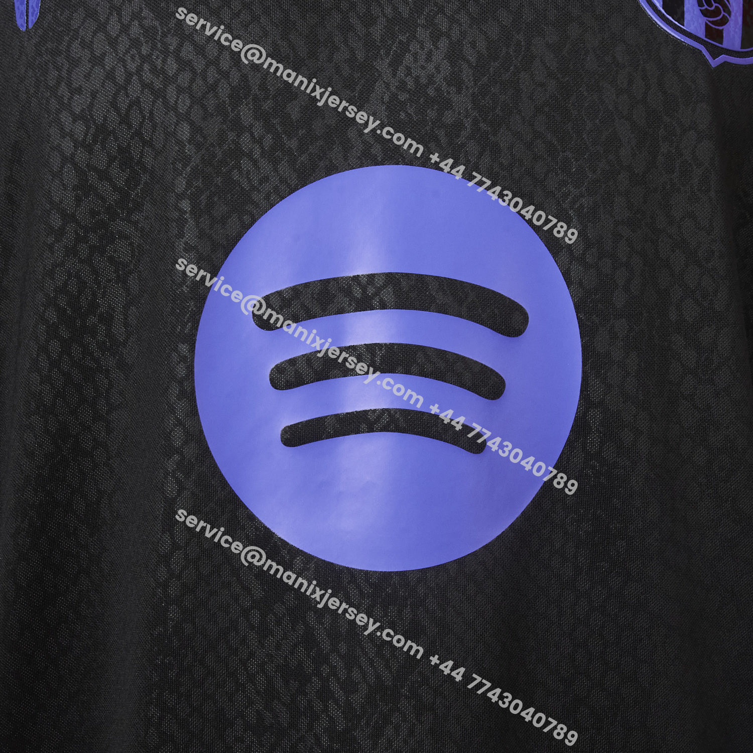 ManixJersey.com | Barcelona X KB 25-26 Black And Purple Special Jersey - Player Version -Customize Name, Number and Patch | Worldwide Shipping