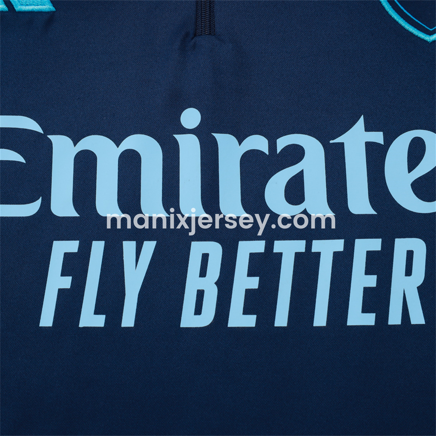 ManixJersey.com | Arsenal 25-26 Long Sleeve Training Set - Deep Blue -Customize Name, Number and Patch | Worldwide Shipping
