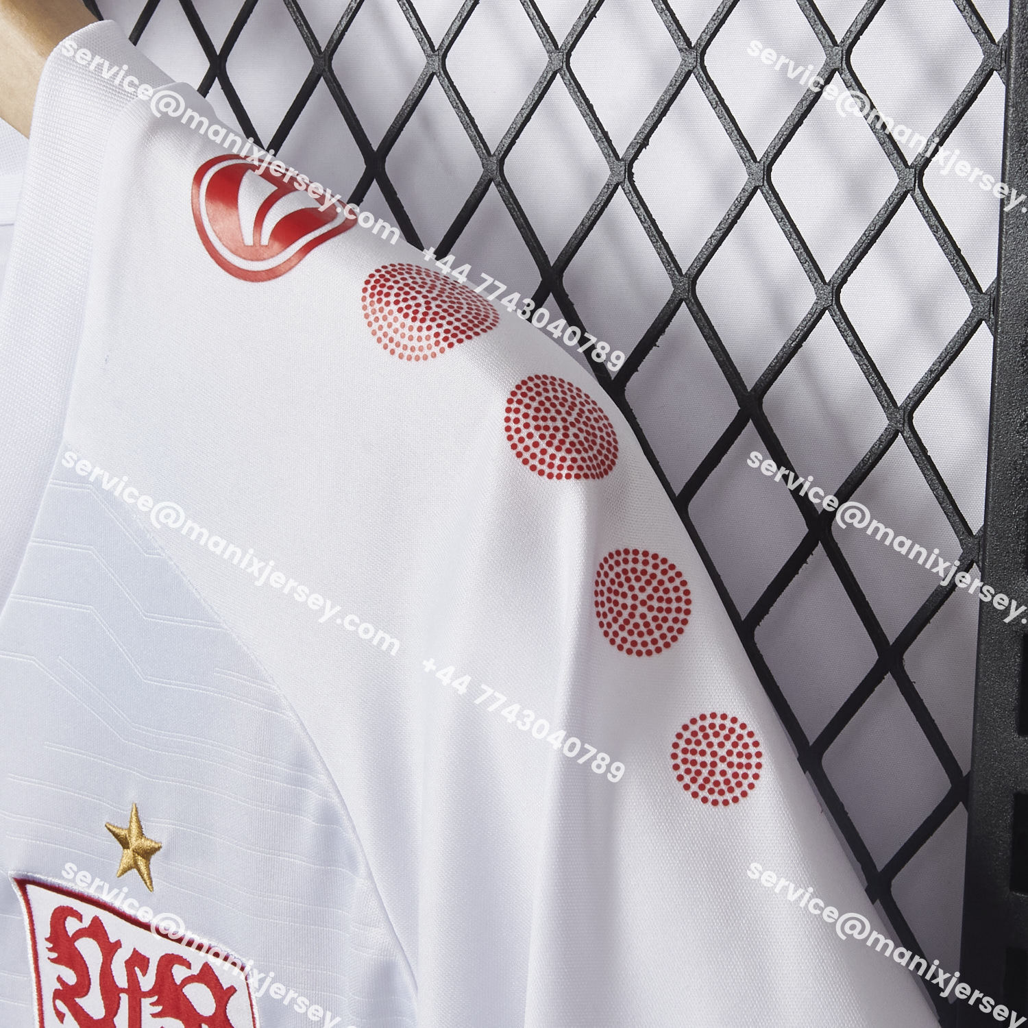 ManixJersey.com | VfB Stuttgart 25-26 Home Jersey - Fans Version -Customize Name, Number and Patch | Worldwide Shipping