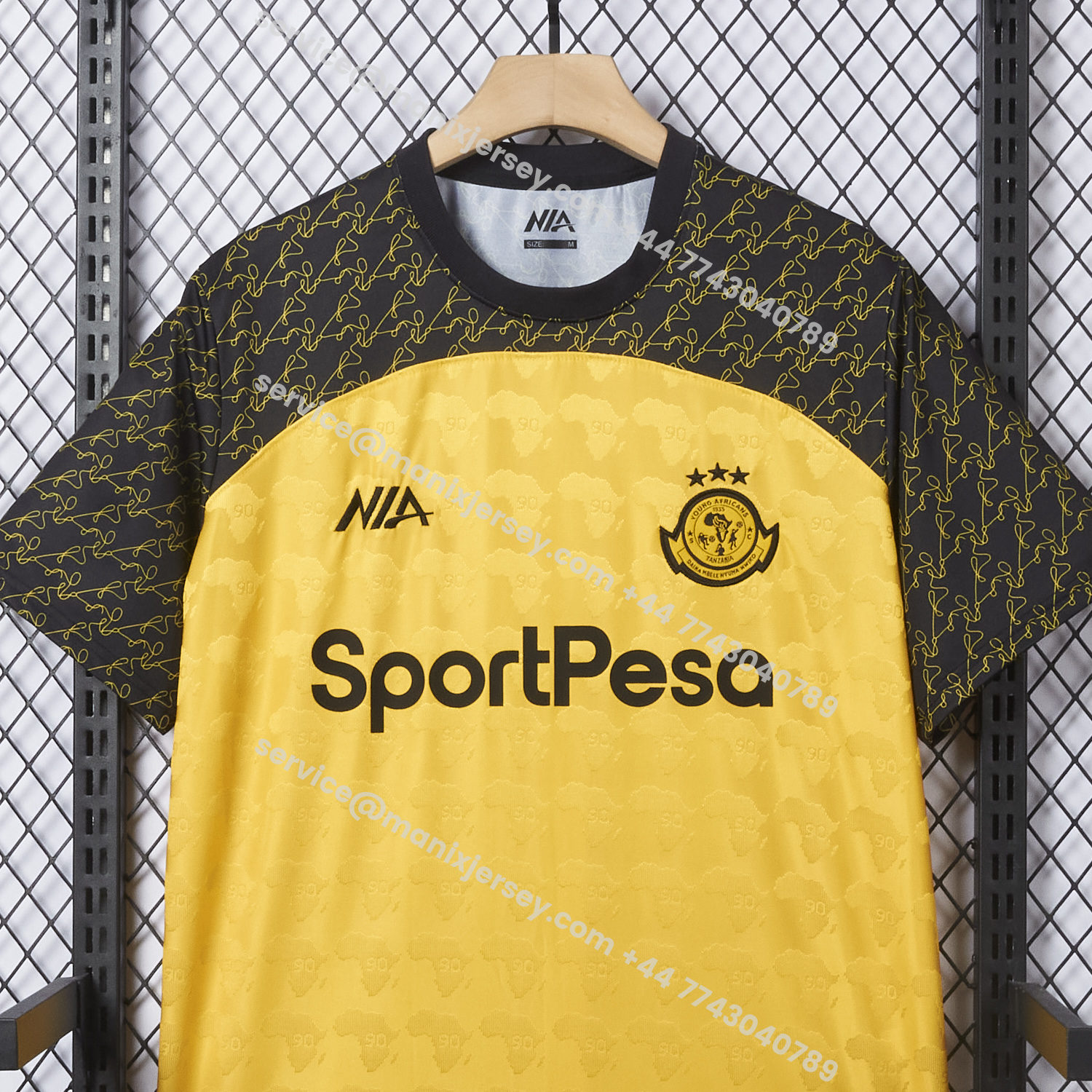 ManixJersey.com | Young Africans SC 25-26 Away Jersey - Fans Version -Customize Name, Number and Patch | Worldwide Shipping