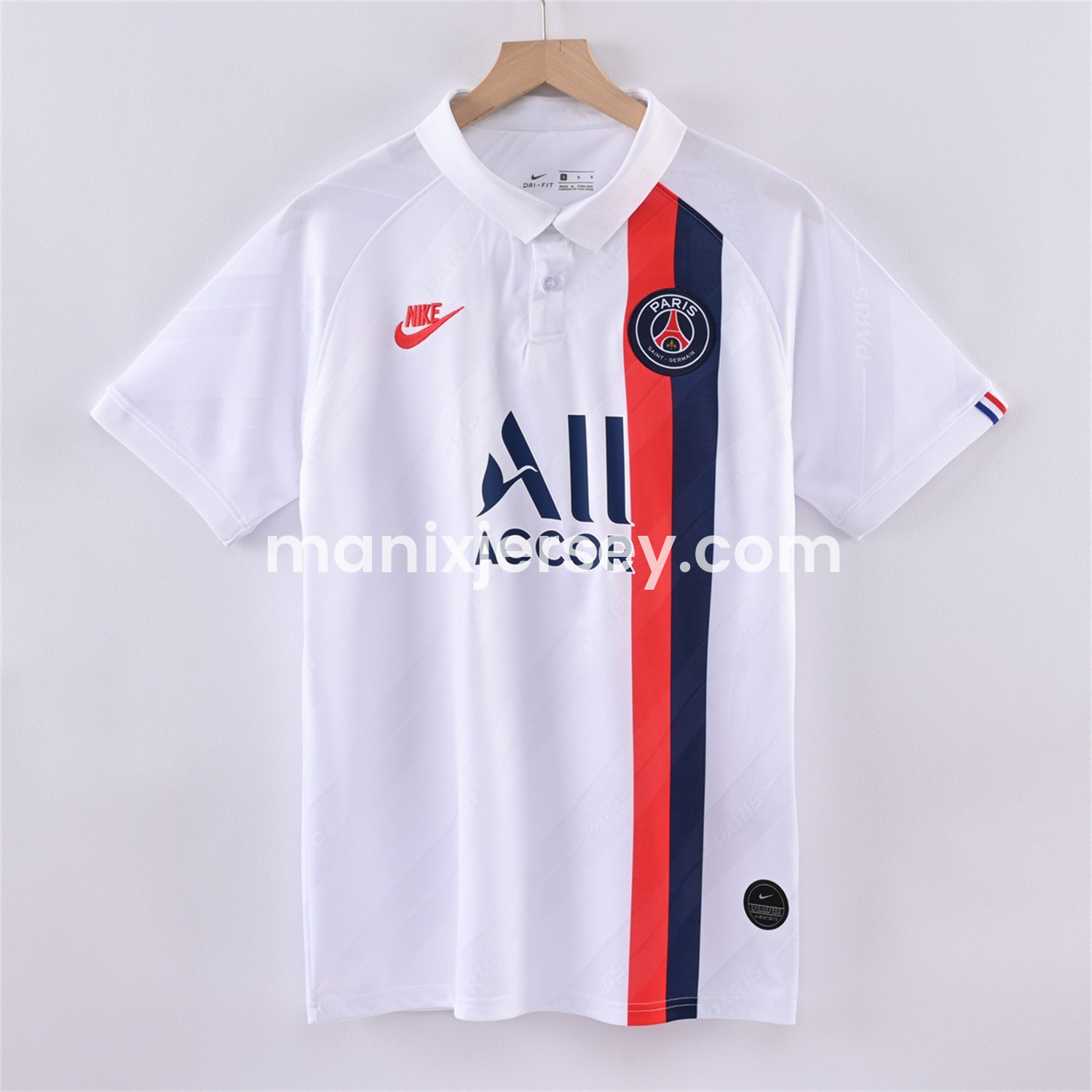 ManixJersey.com | Retro Paris Saint-Germain PSG 2019-20 Away Jersey -Customize Name, Number and Patch | Worldwide Shipping