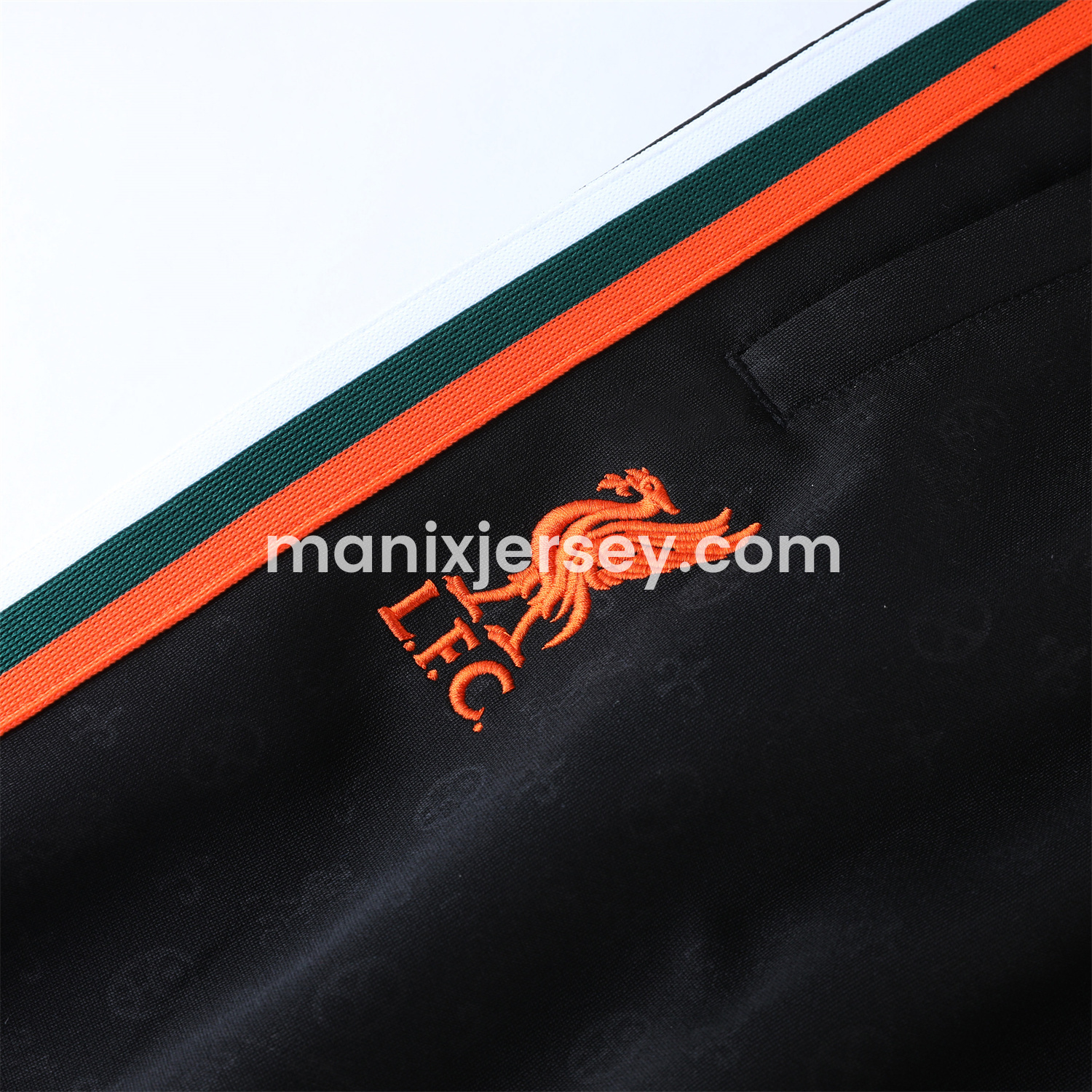 ManixJersey.com | Liver.pool 24-25 Jacket Training Tracksuit - Black -Customize Name, Number and Patch | Worldwide Shipping