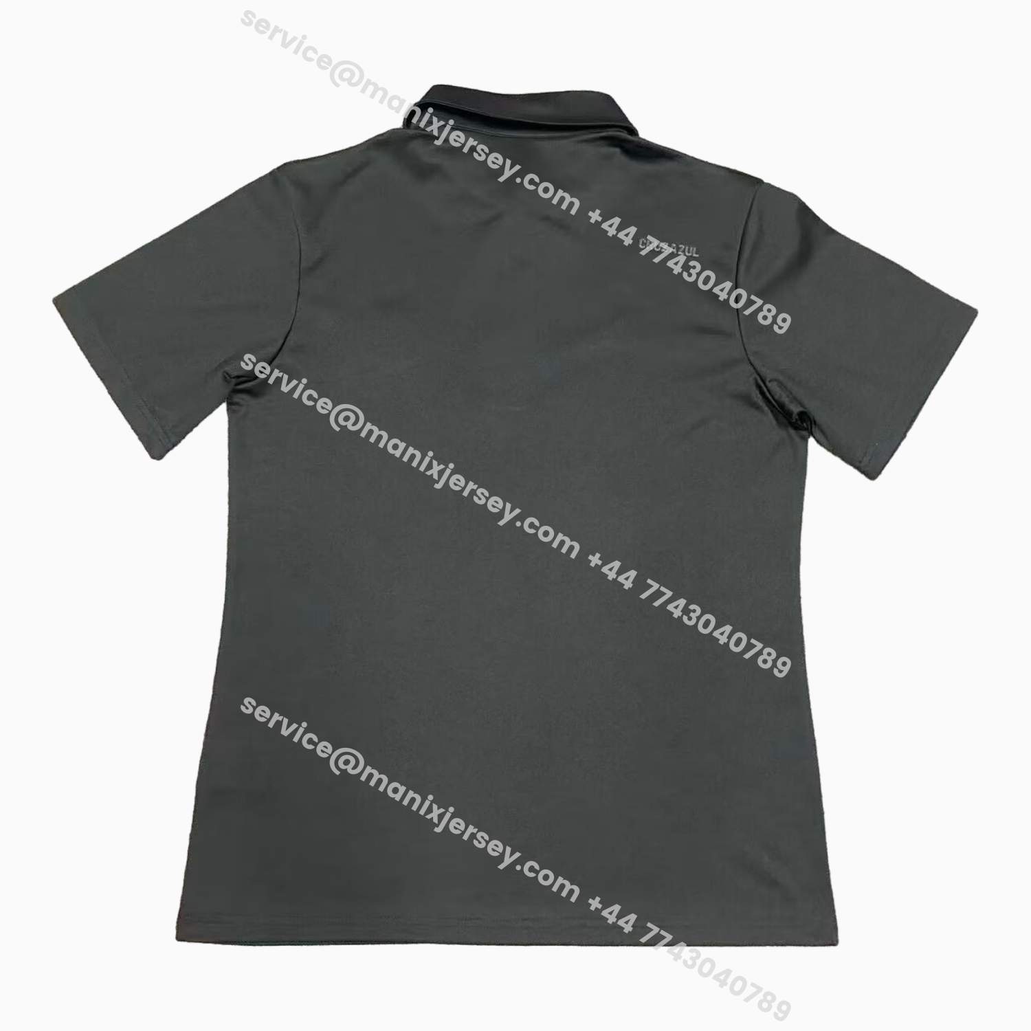 ManixJersey.com | Cruz Azul 25-26 Black Polo Shirt -Customize Name, Number and Patch | Worldwide Shipping