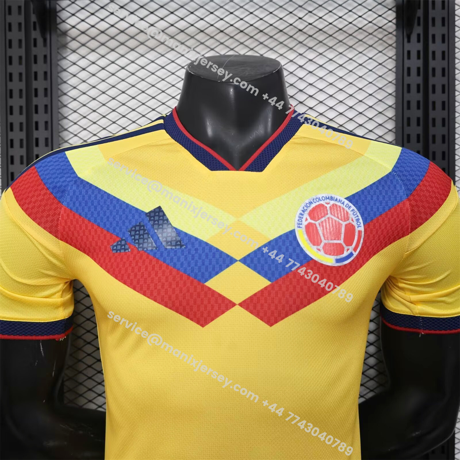 ManixJersey.com | Colombia 2026 Shoulder Stripes Special Jersey - Player Version -Customize Name, Number and Patch | Worldwide Shipping