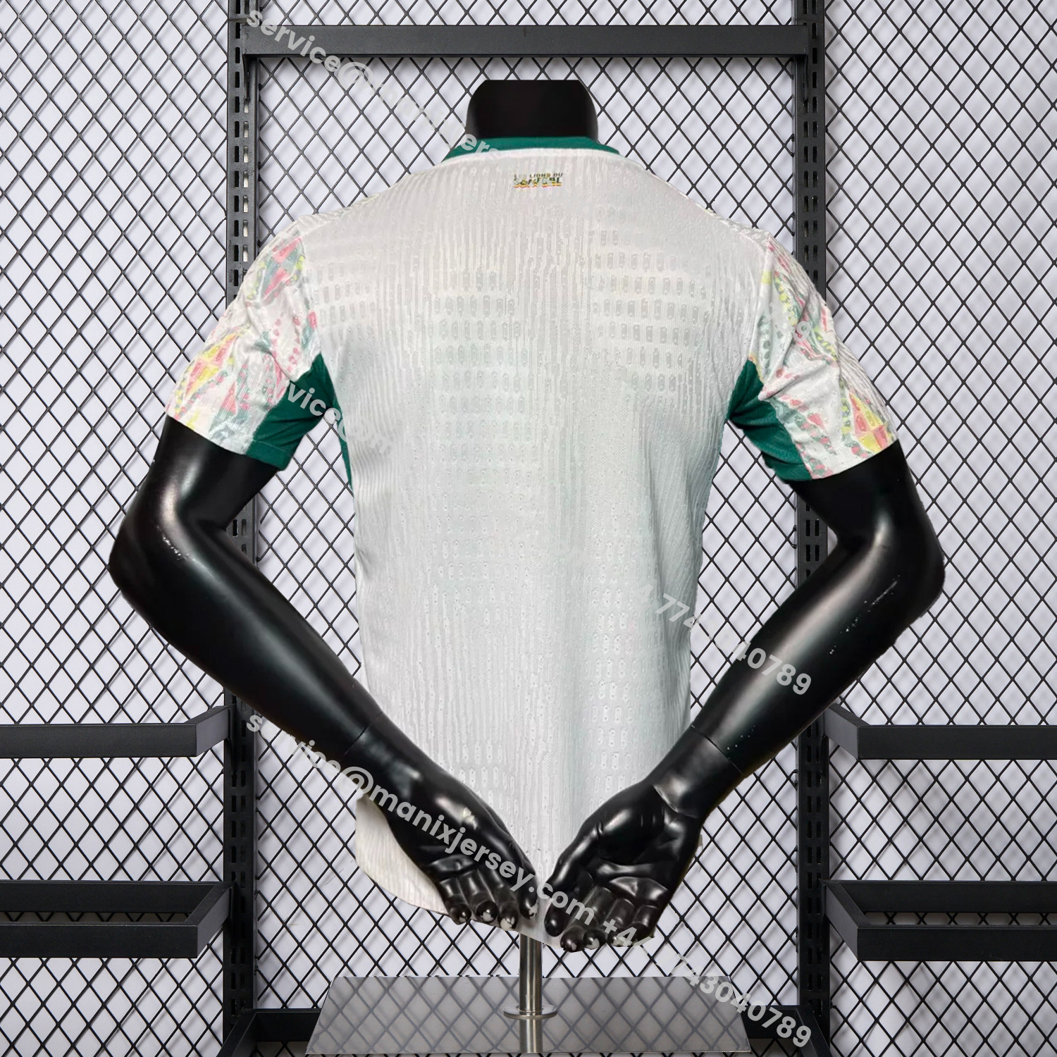 ManixJersey.com | Senegal 25-26 Home White Jersey - Player Version -Customize Name, Number and Patch | Worldwide Shipping