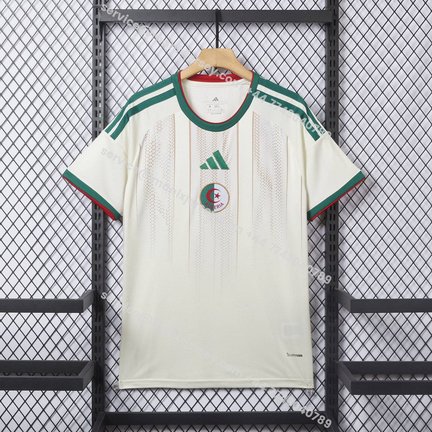 ManixJersey.com | Algeria 2026 Home Jersey - Fans Version -Customize Name, Number and Patch | Worldwide Shipping