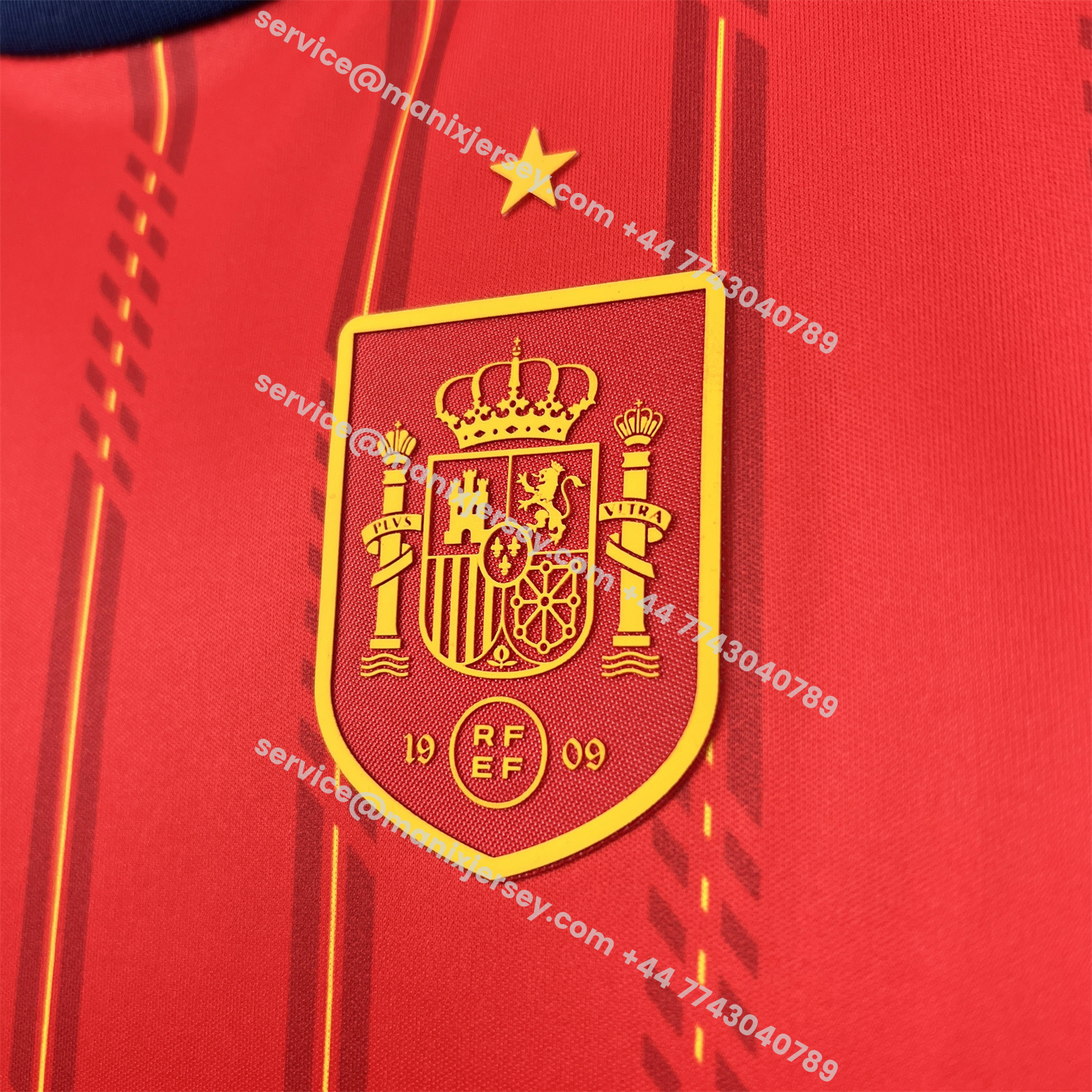 ManixJersey.com | Spain 2026 Home Kids Kit -Customize Name, Number and Patch | Worldwide Shipping