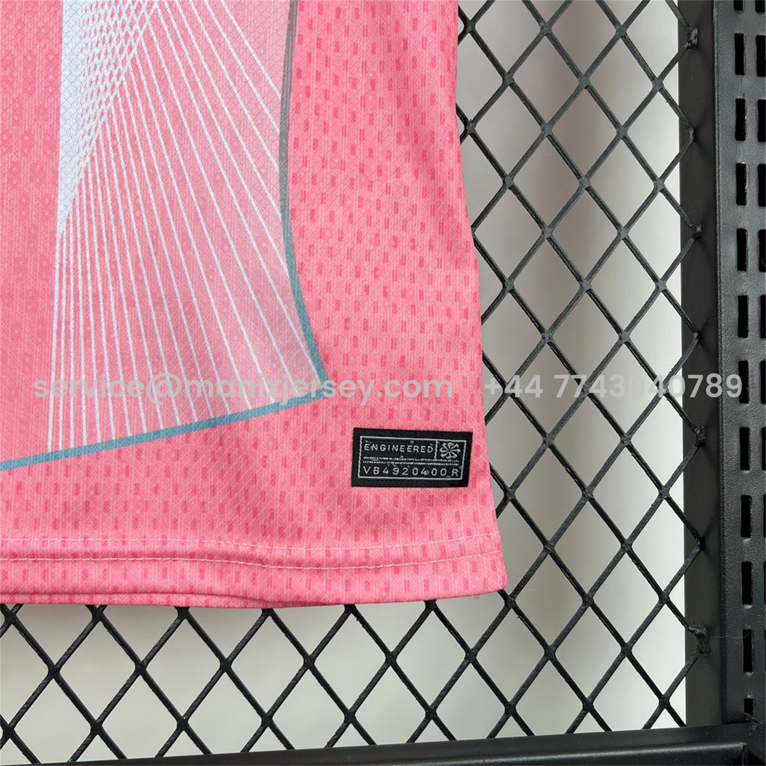 ManixJersey.com | Barcelona 25-26 T90 White Lines Pink Gradient Special Kids Kit -Customize Name, Number and Patch | Worldwide Shipping