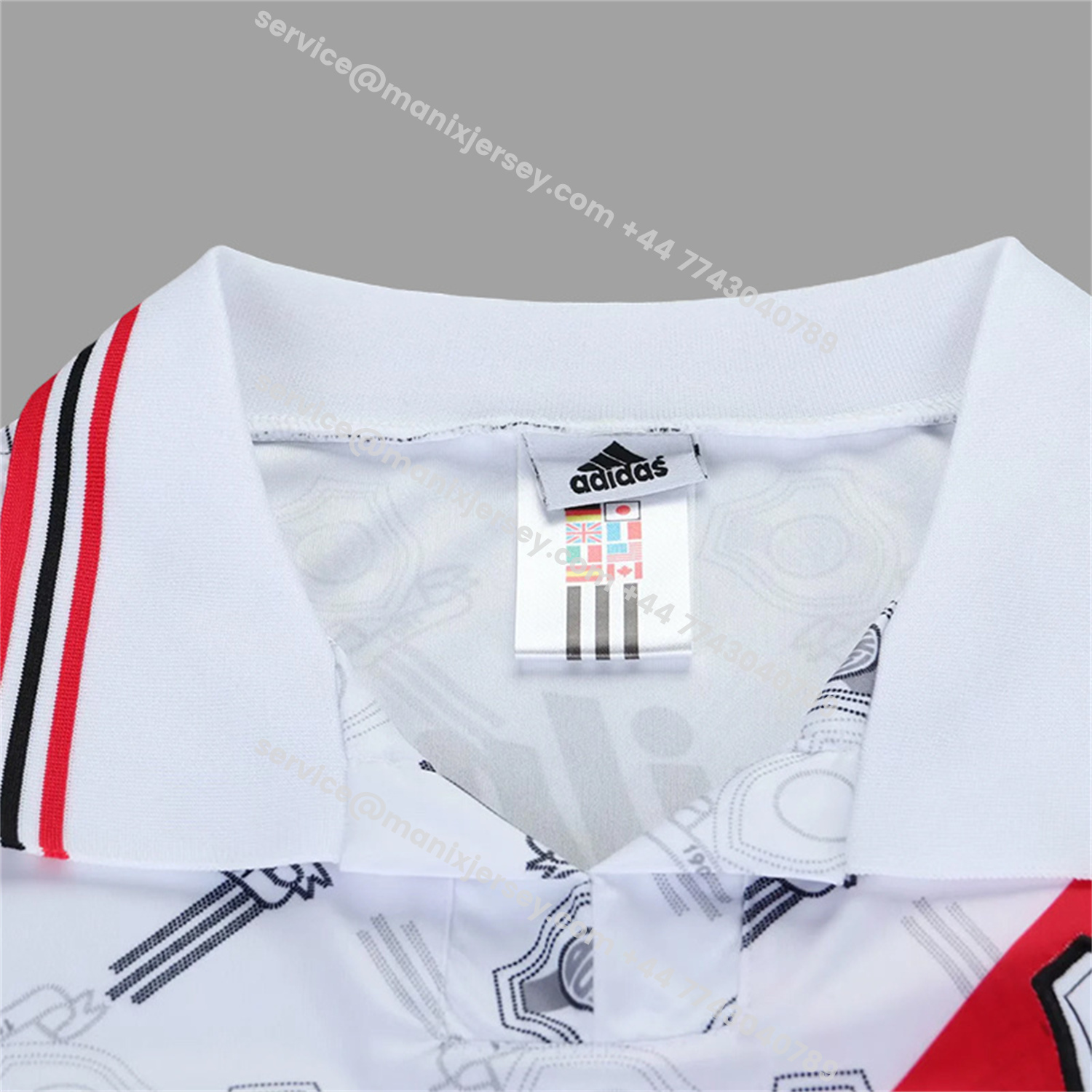 ManixJersey.com | Retro River Plate 1996-97 Home Kids Kit -Customize Name, Number and Patch | Worldwide Shipping
