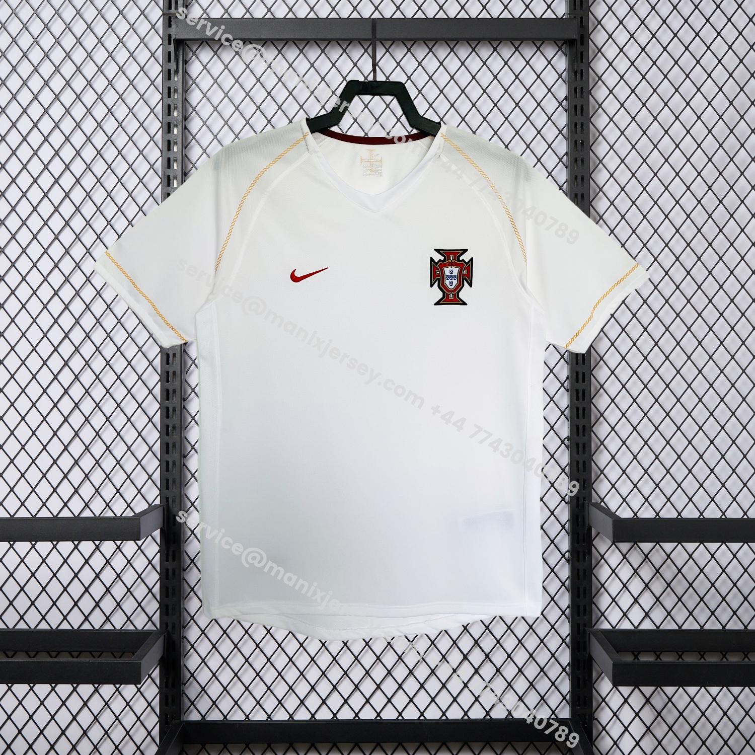 ManixJersey.com | Retro Portugal 2006 Away Jersey -Customize Name, Number and Patch | Worldwide Shipping