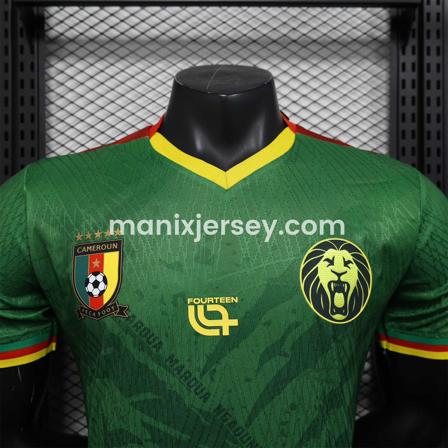 ManixJersey.com | Cameroon 25-26 Home Jersey - Player Version -Customize Name, Number and Patch | Worldwide Shipping
